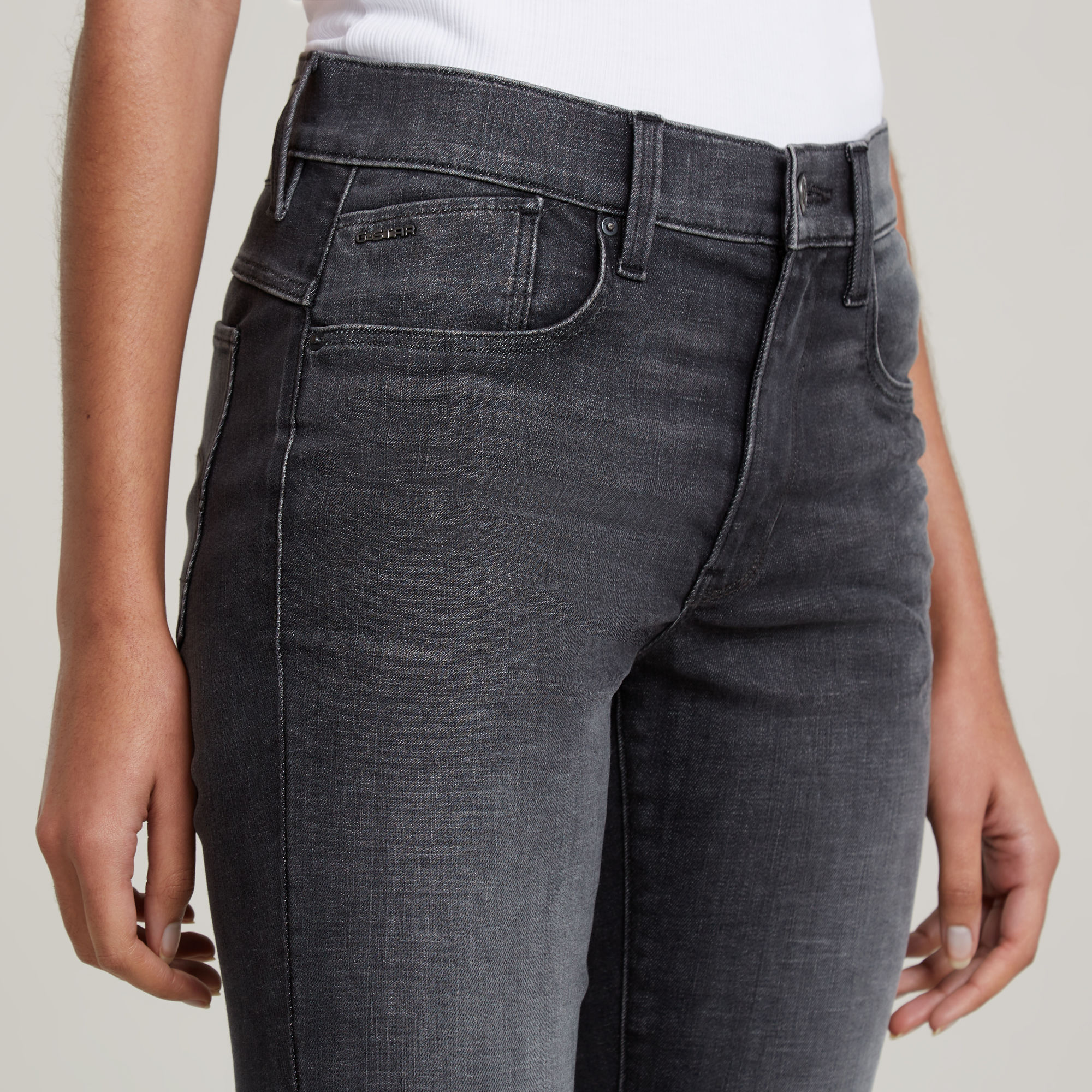 G-Star RAW Lhana Skinny Jeans Zwart Dames
