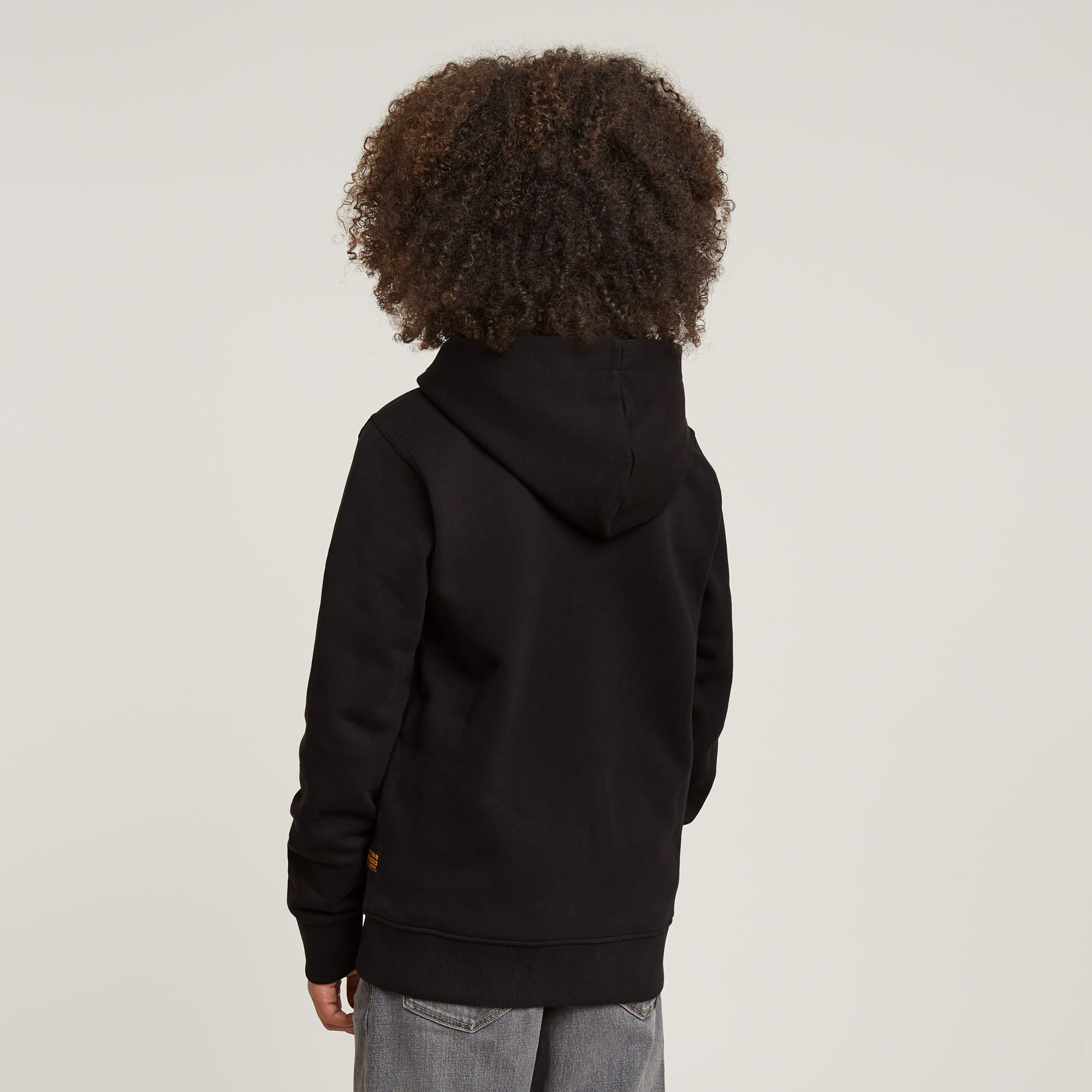 G-Star RAW Kids Unisex Hoodie Jacket Met Rits Zwart jongens