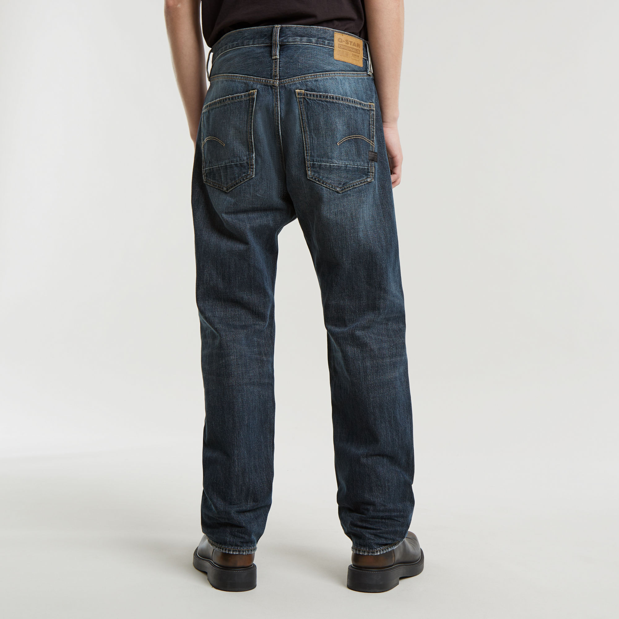 G-Star RAW Dakota Regular Straight Jeans Donkerblauw Heren