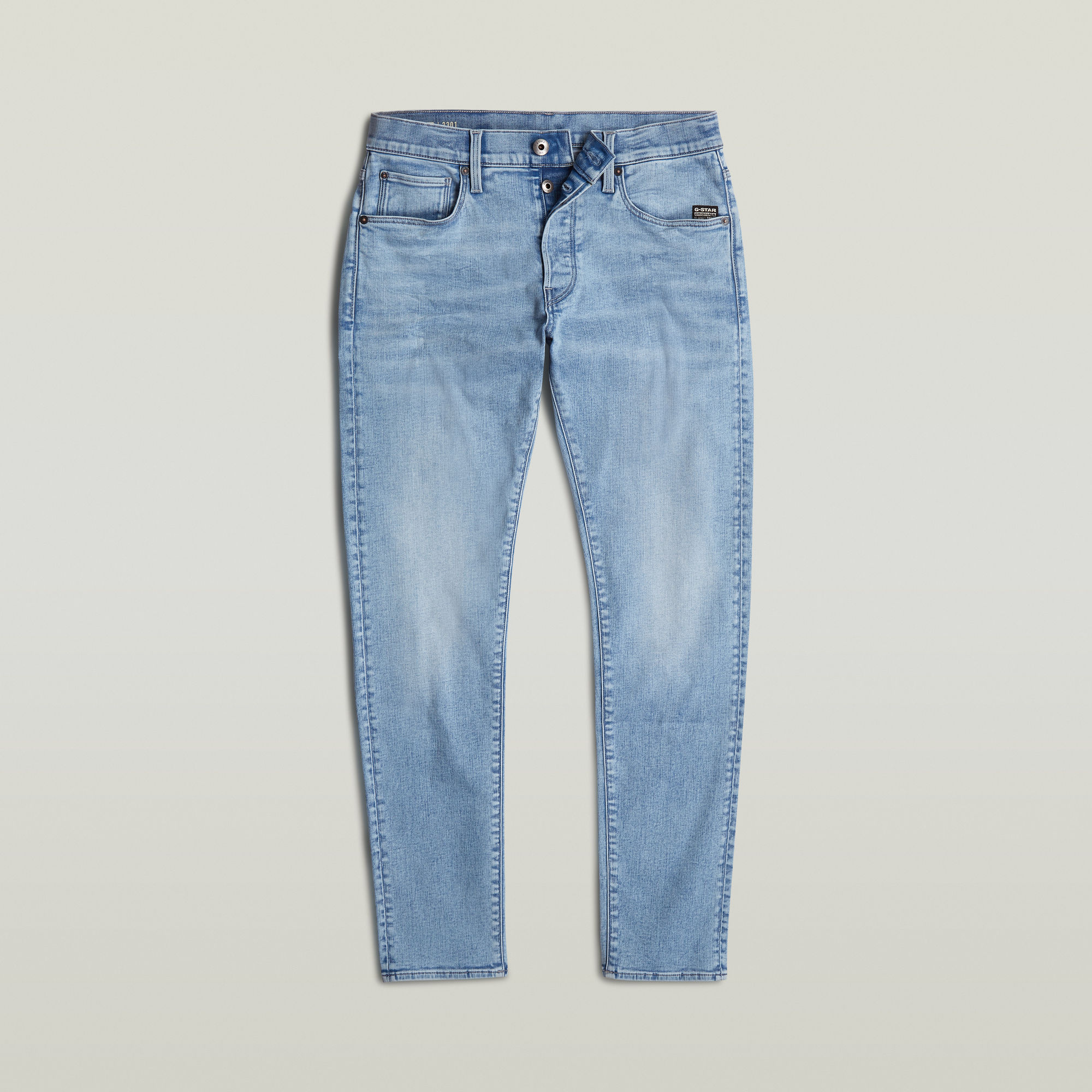 G-Star RAW 3301 Slim Jeans Midden blauw Heren