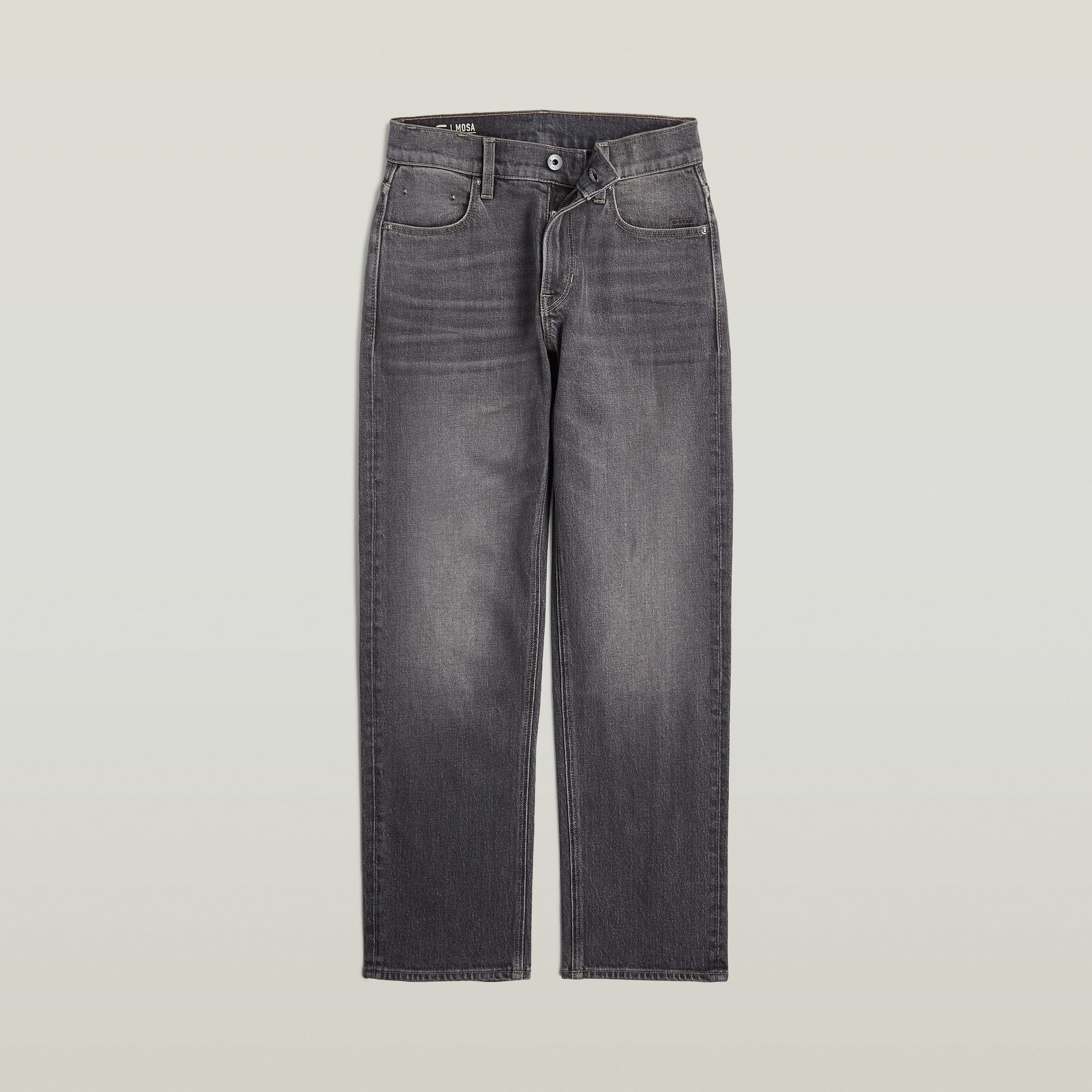 G-Star RAW Jongens Premium Mosa Straight Jeans Grijs jongens