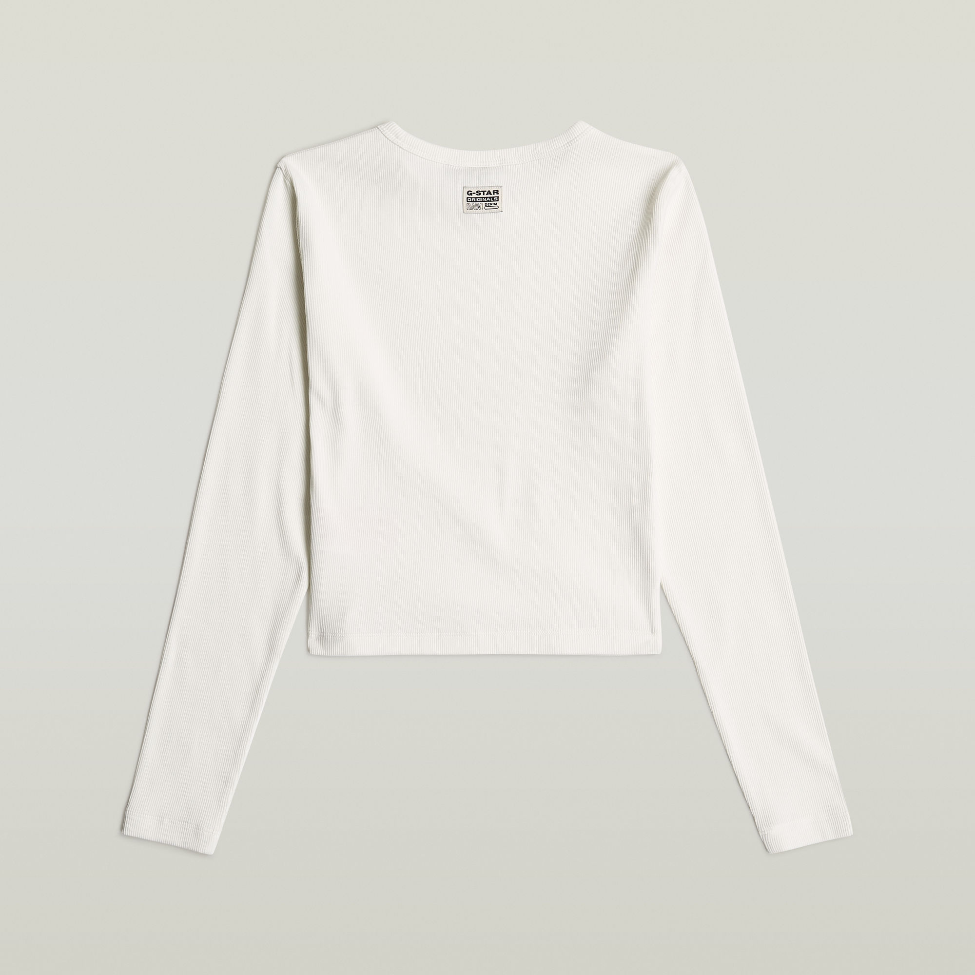 G-Star RAW Meisjes Top Slim Crop Wit meisjes