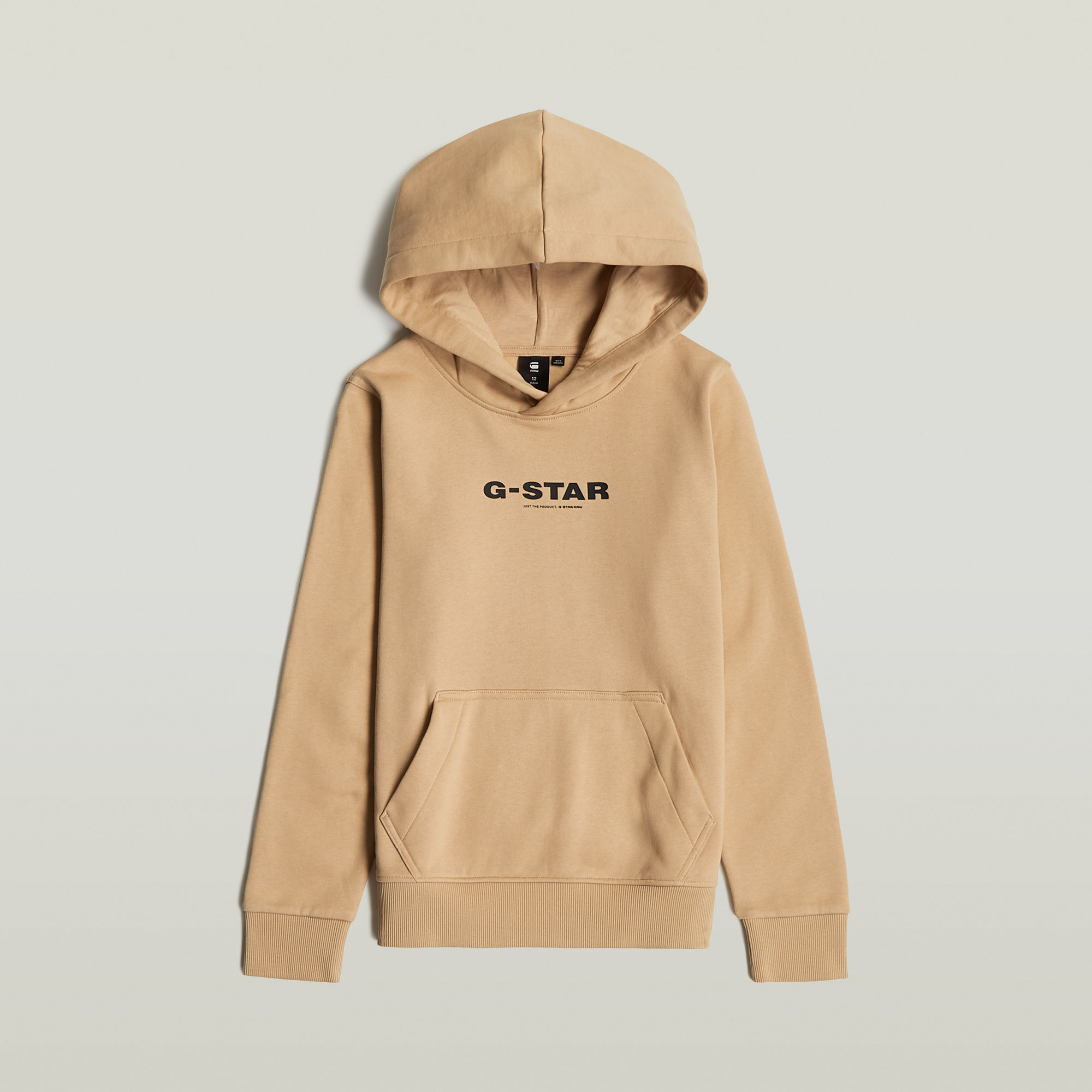 G-Star RAW Jongens Hoodie Regular Beige jongens
