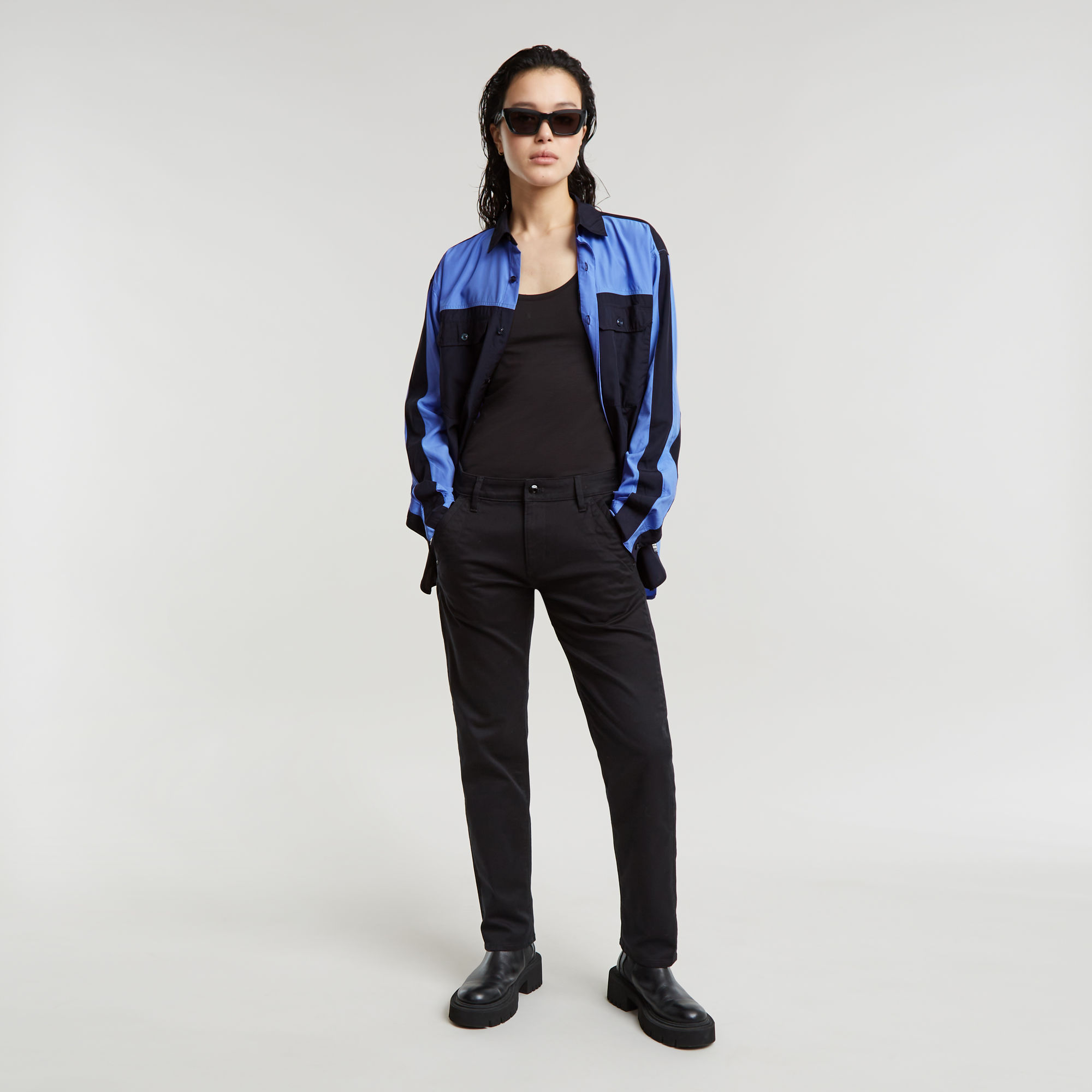 G-Star RAW Kate Boyfriend Broek Zwart Dames