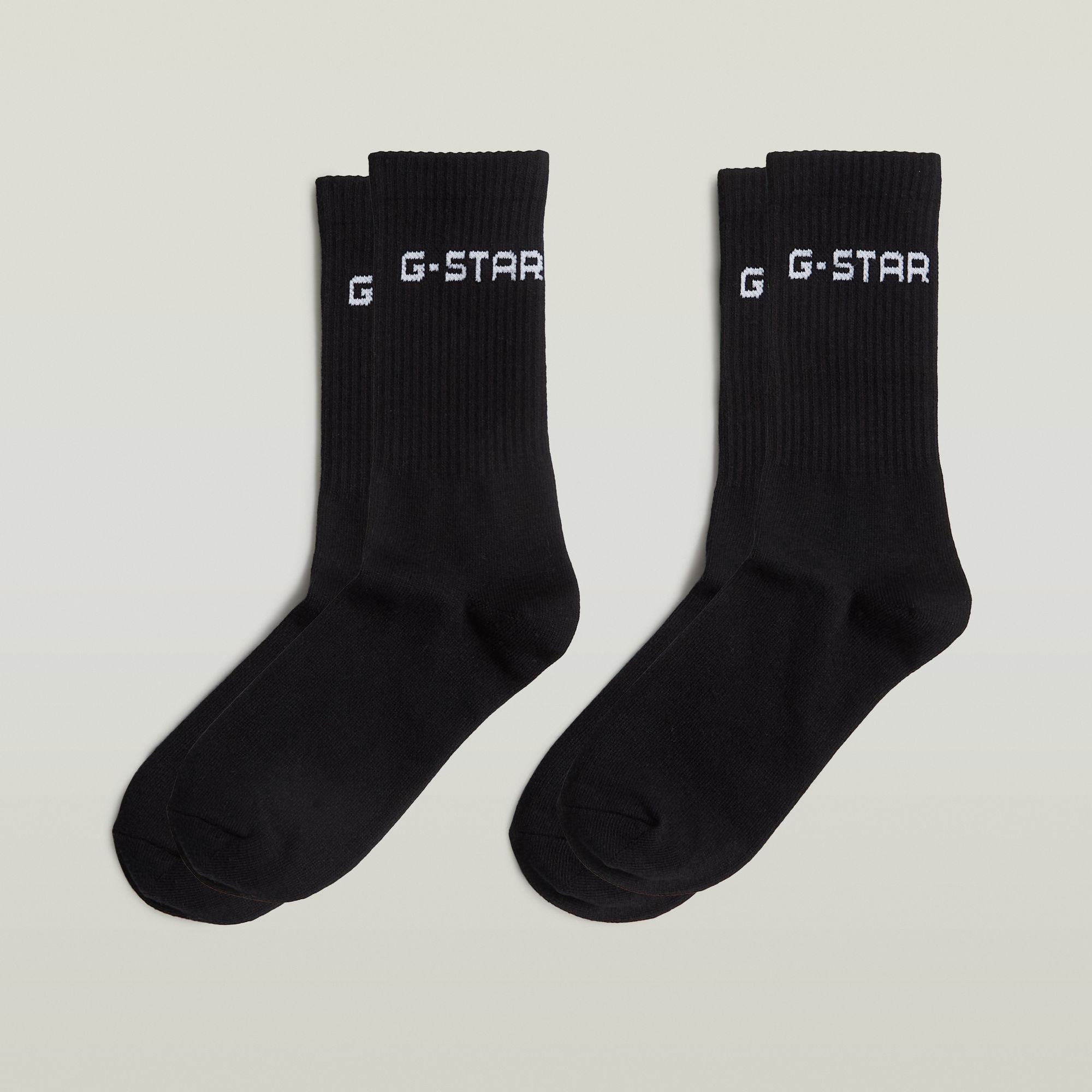 G-Star RAW Sport Sok Set van 2 Zwart Heren