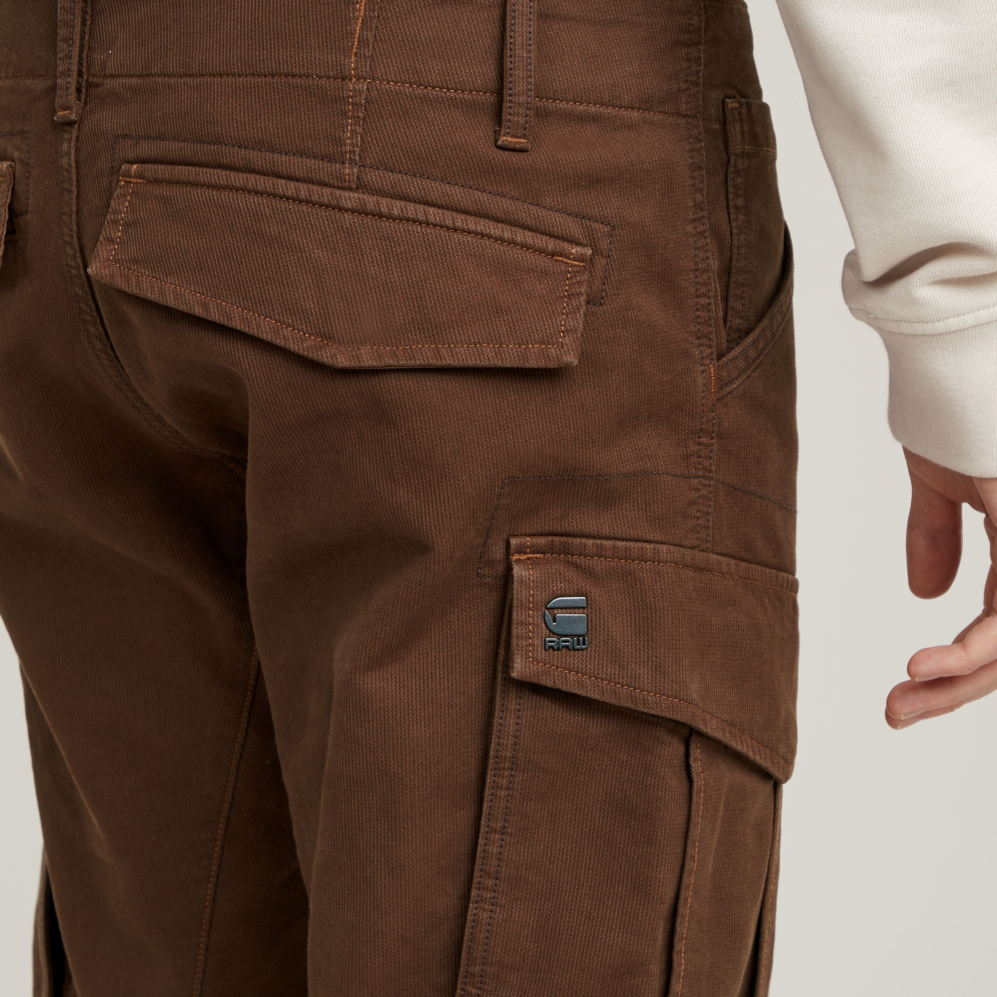 G-Star RAW Rovic Zip 3D Regular Tapered Broek Rood Heren