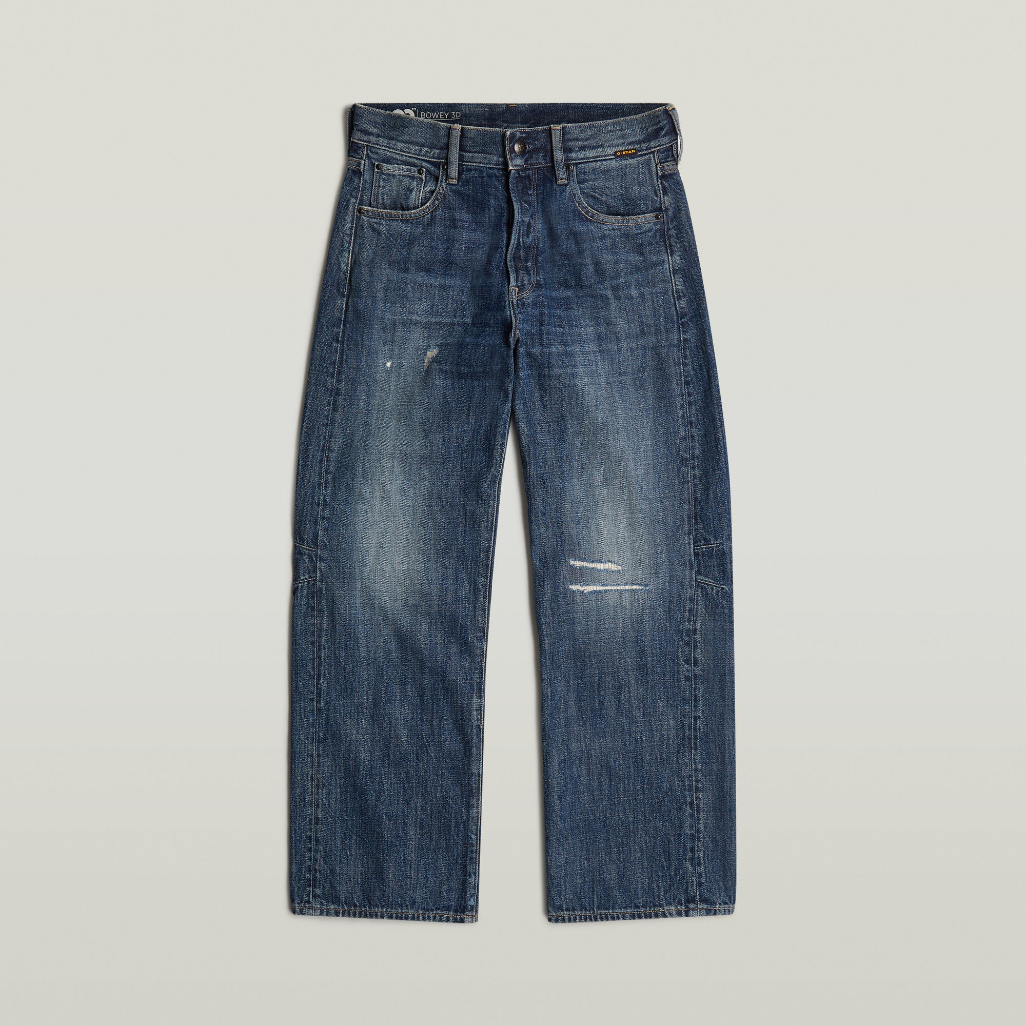 G-Star RAW Bowey 3D Boyfriend Jeans Midden blauw Dames