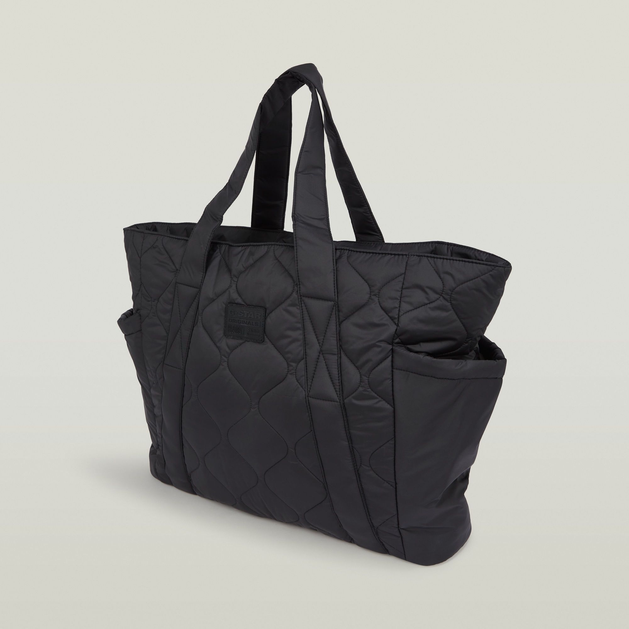 Puffer Tote Bag - Schwarz - Damen