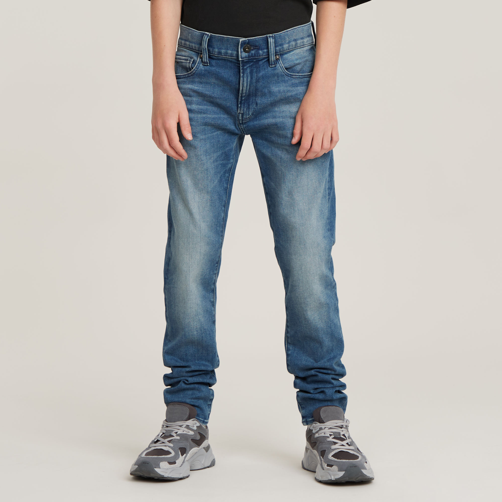 

Jongens 3301 Slim Jeans - Midden blauw - jongens