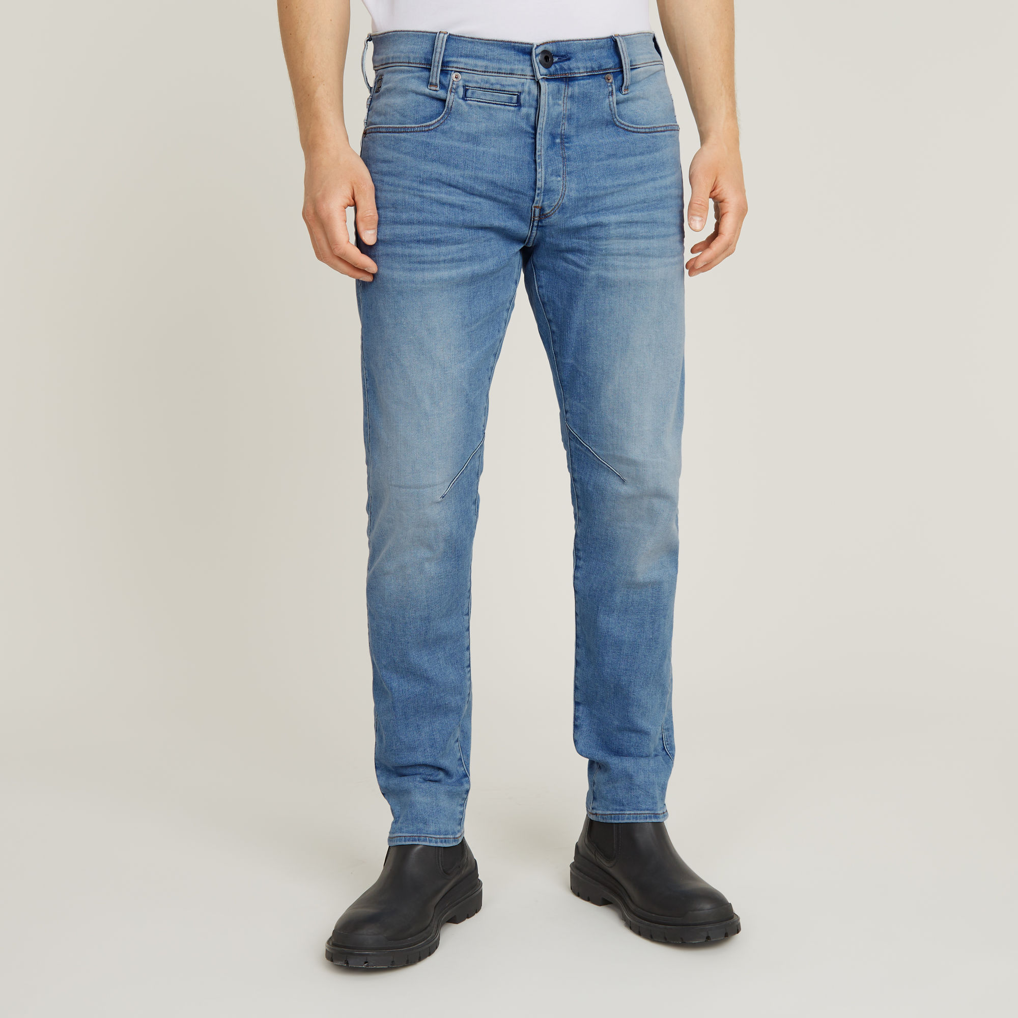 D-Staq 5-Pocket Slim Jeans - Hellblau - Herren