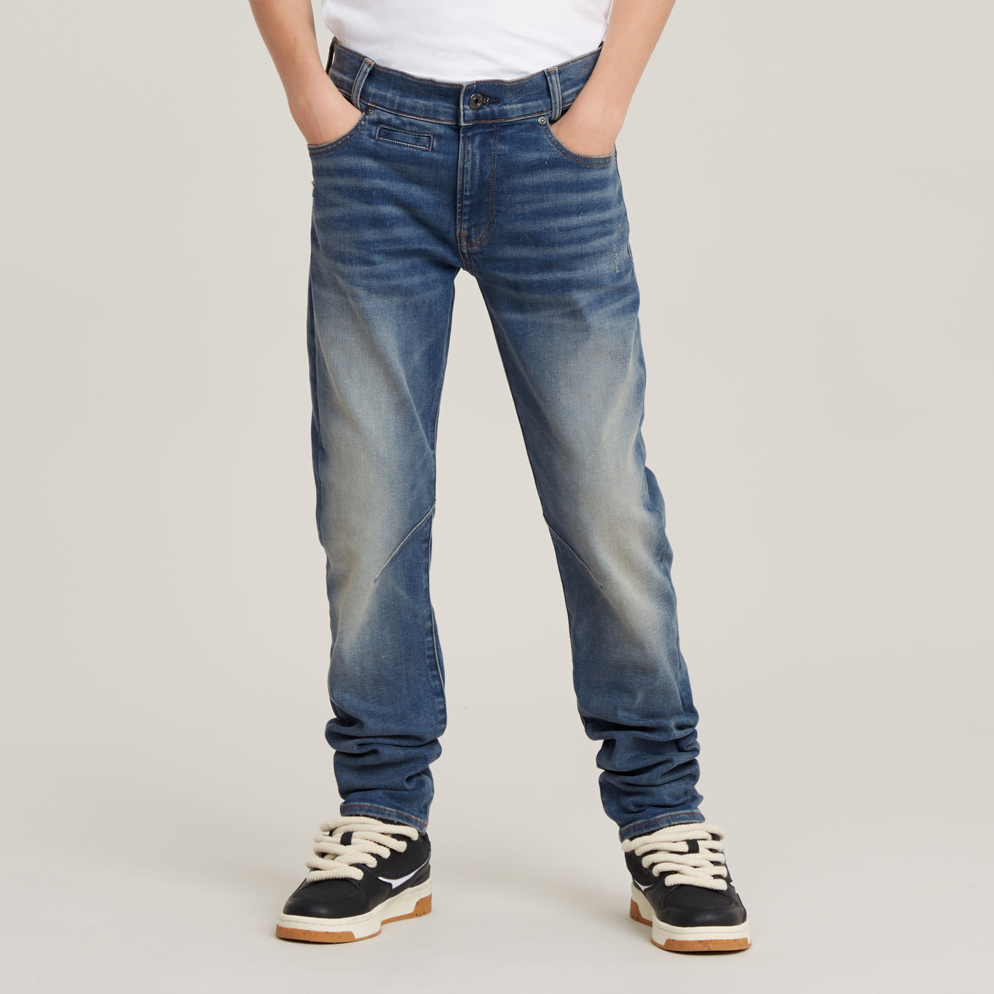 

Jongens D-Staq Slim Jeans - Lichtblauw - jongens