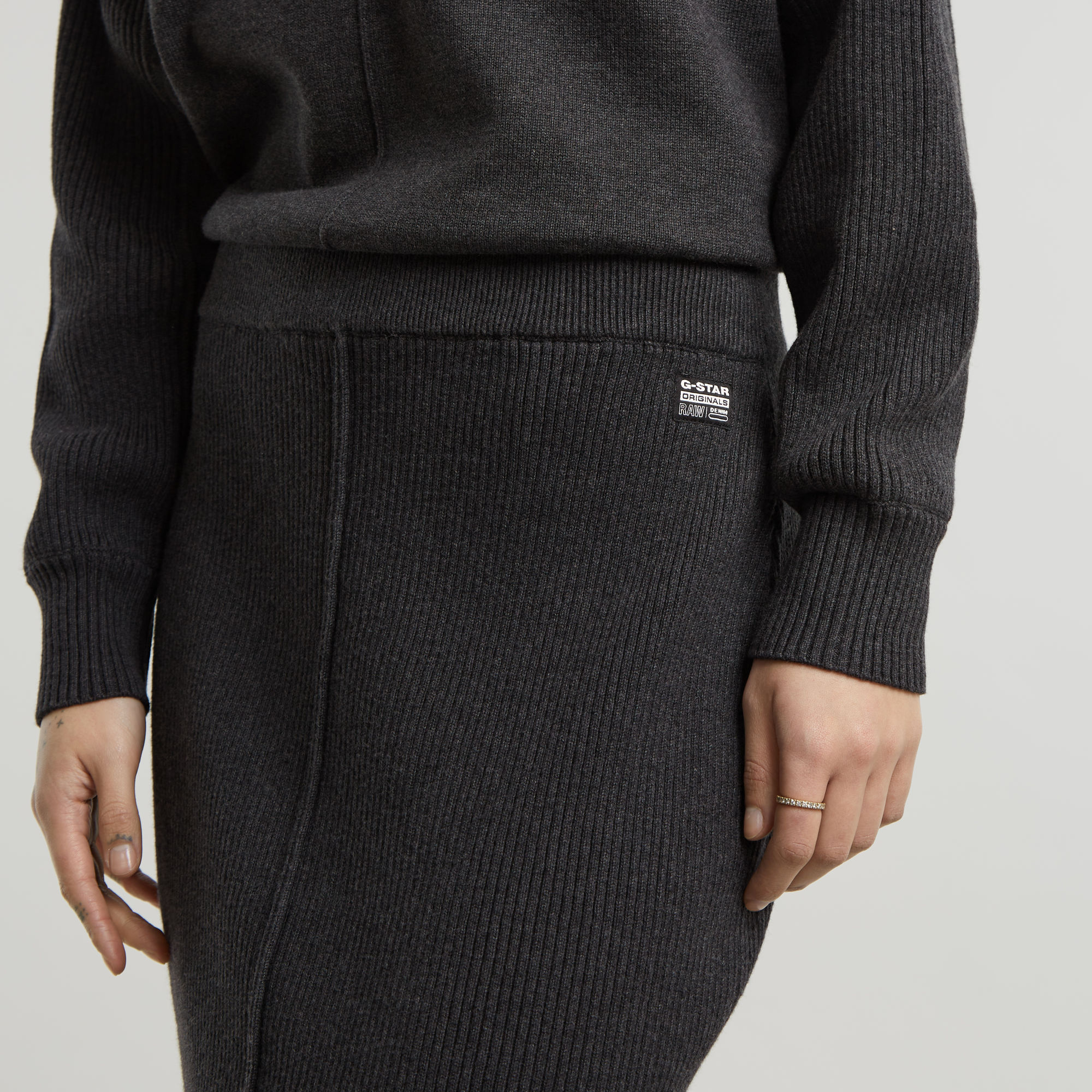 G-Star RAW Gebreide Kokerrok Meerkleurig Dames