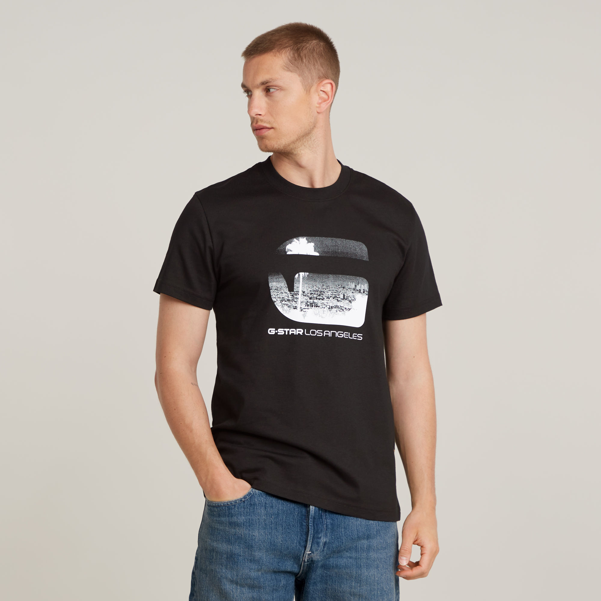 

LA T-Shirt - Black - Men