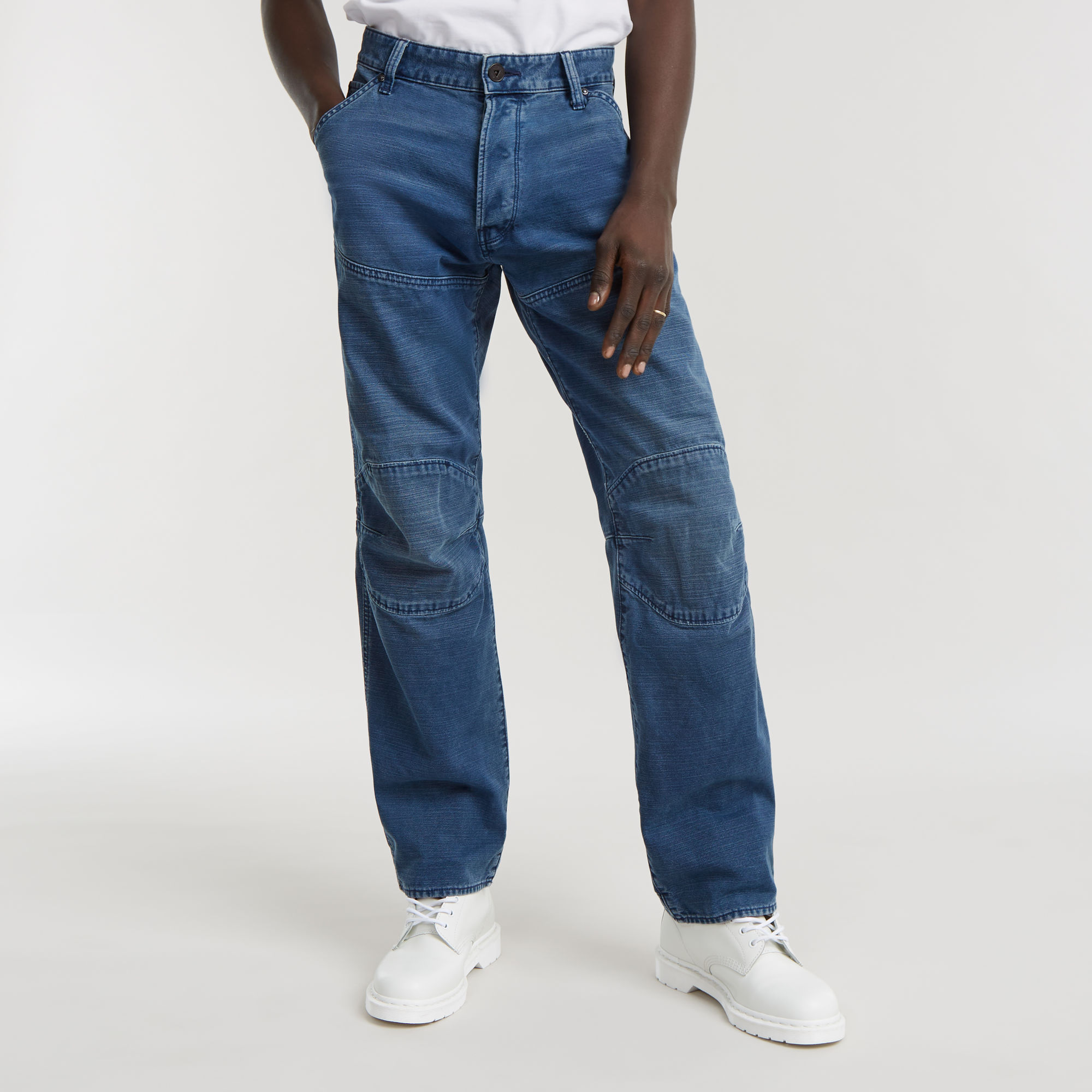 5620 G-Star Elwood 3D Regular Jeans - Mittelblau - Herren