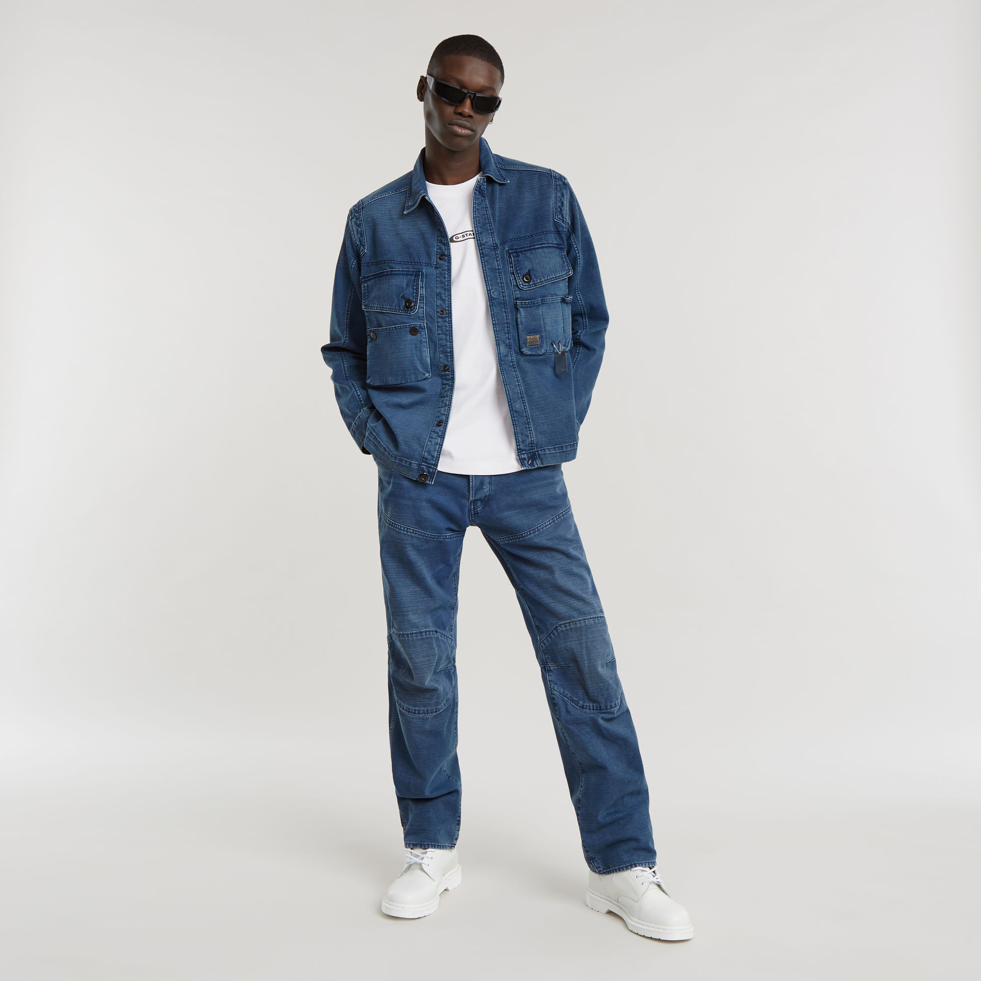 Thumbnail - G-STAR Elwood Regular Jeans - Mittelblau - Herren