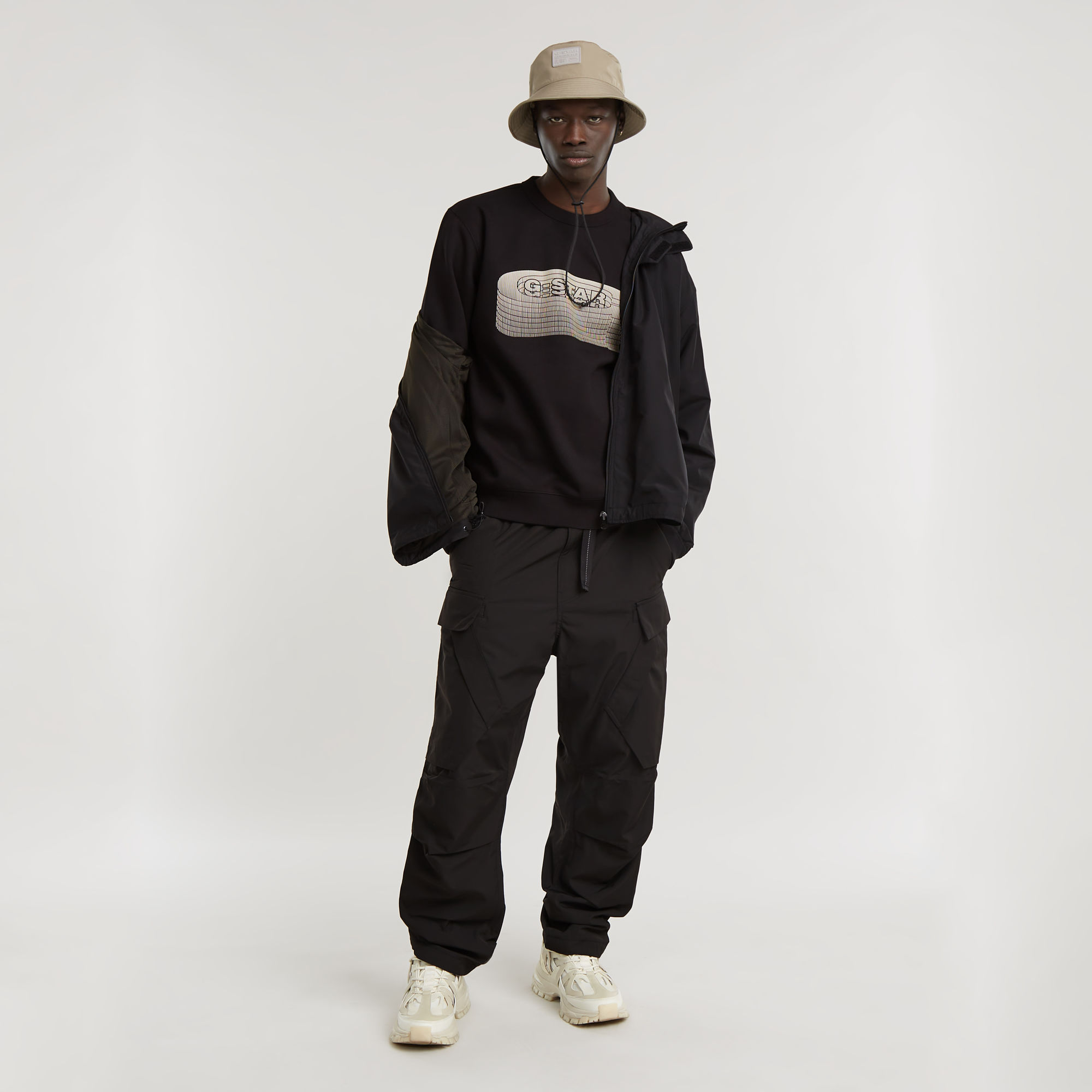 G-Star RAW Tech Balloon Cargo Zwart Heren