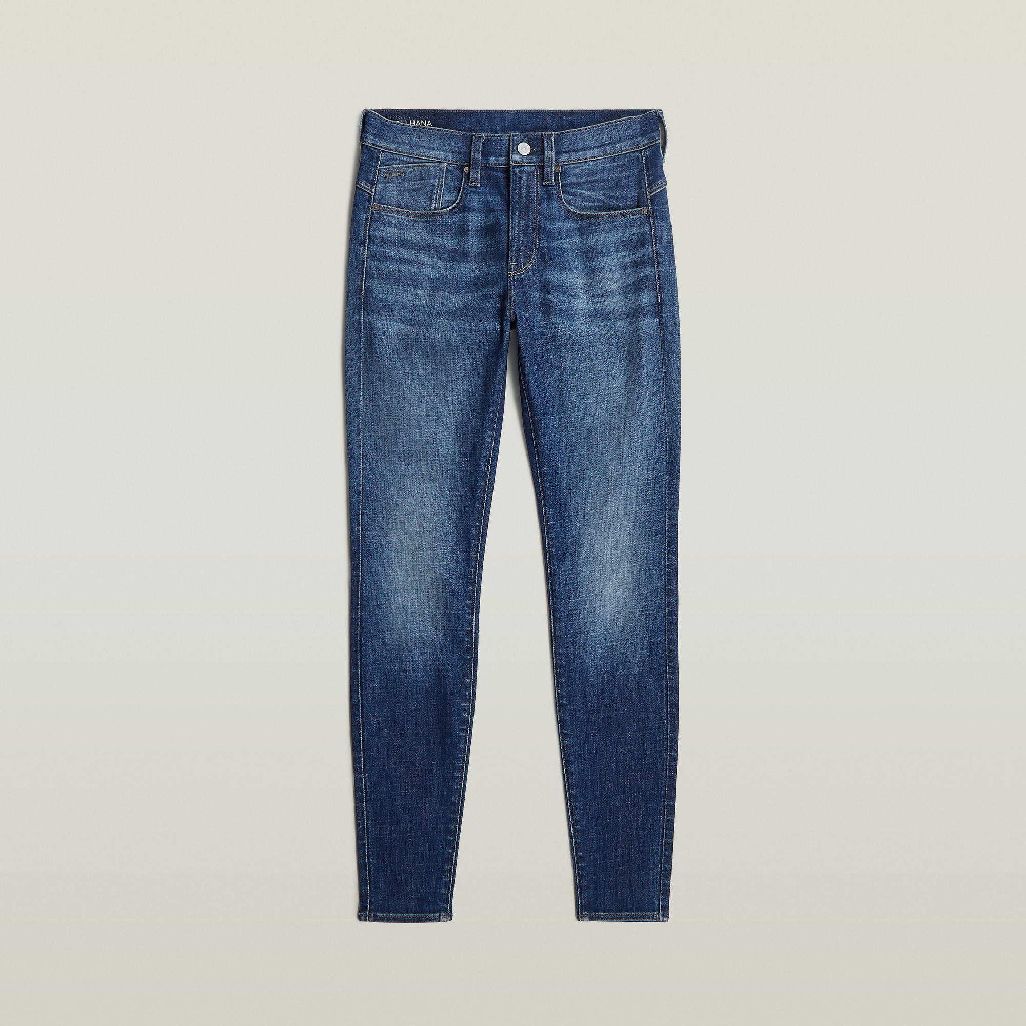 G-Star RAW Lhana Skinny Jeans Midden blauw Dames