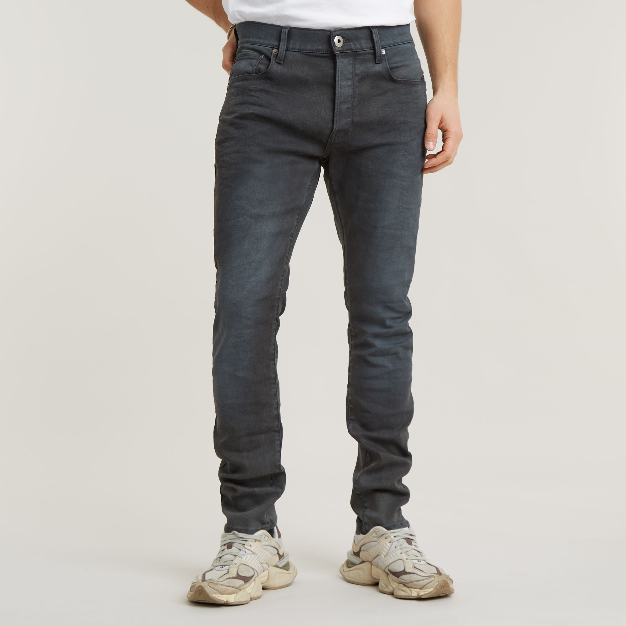 3301 Slim Jeans - Grau - Herren