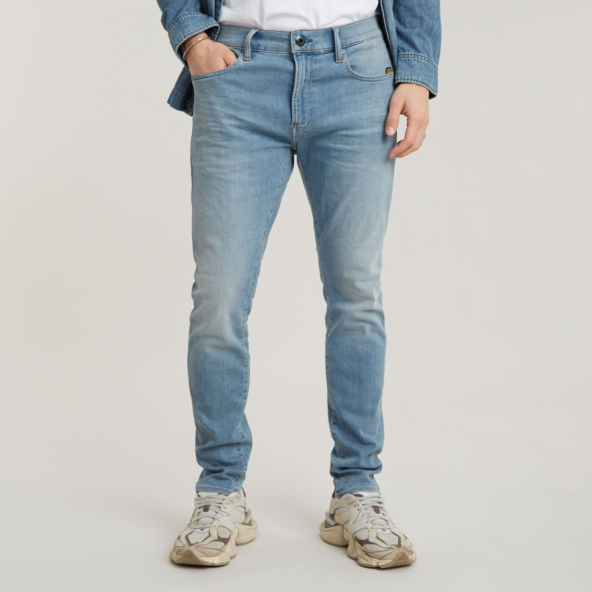 

Revend Skinny Jeans - Light blue - Men