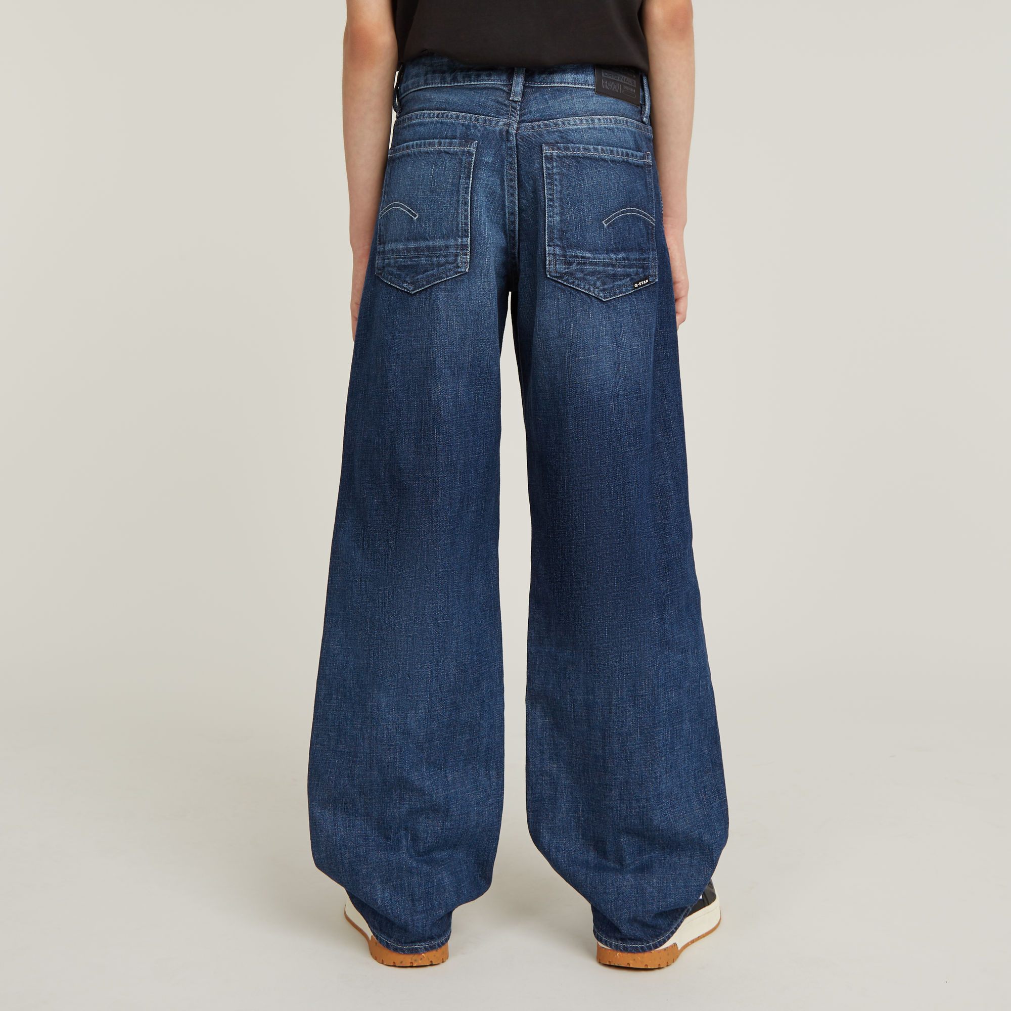 G-Star RAW Meisjes Premium Judee Loose Jeans Donkerblauw meisjes