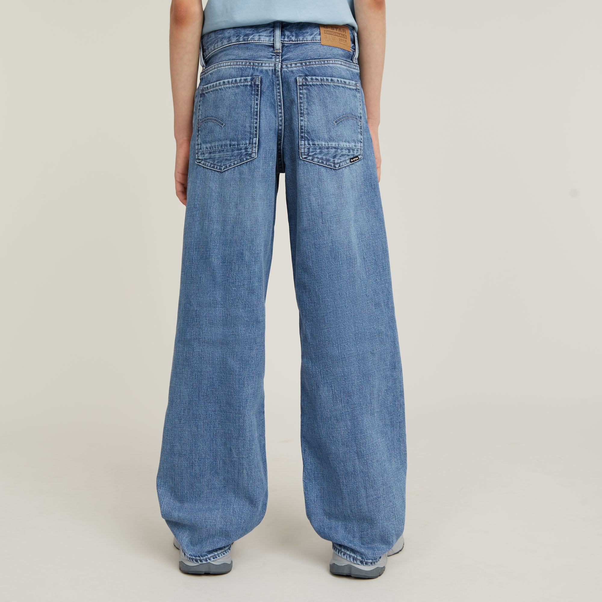 G-Star RAW Meisjes Premium Judee Loose Jeans Midden blauw meisjes