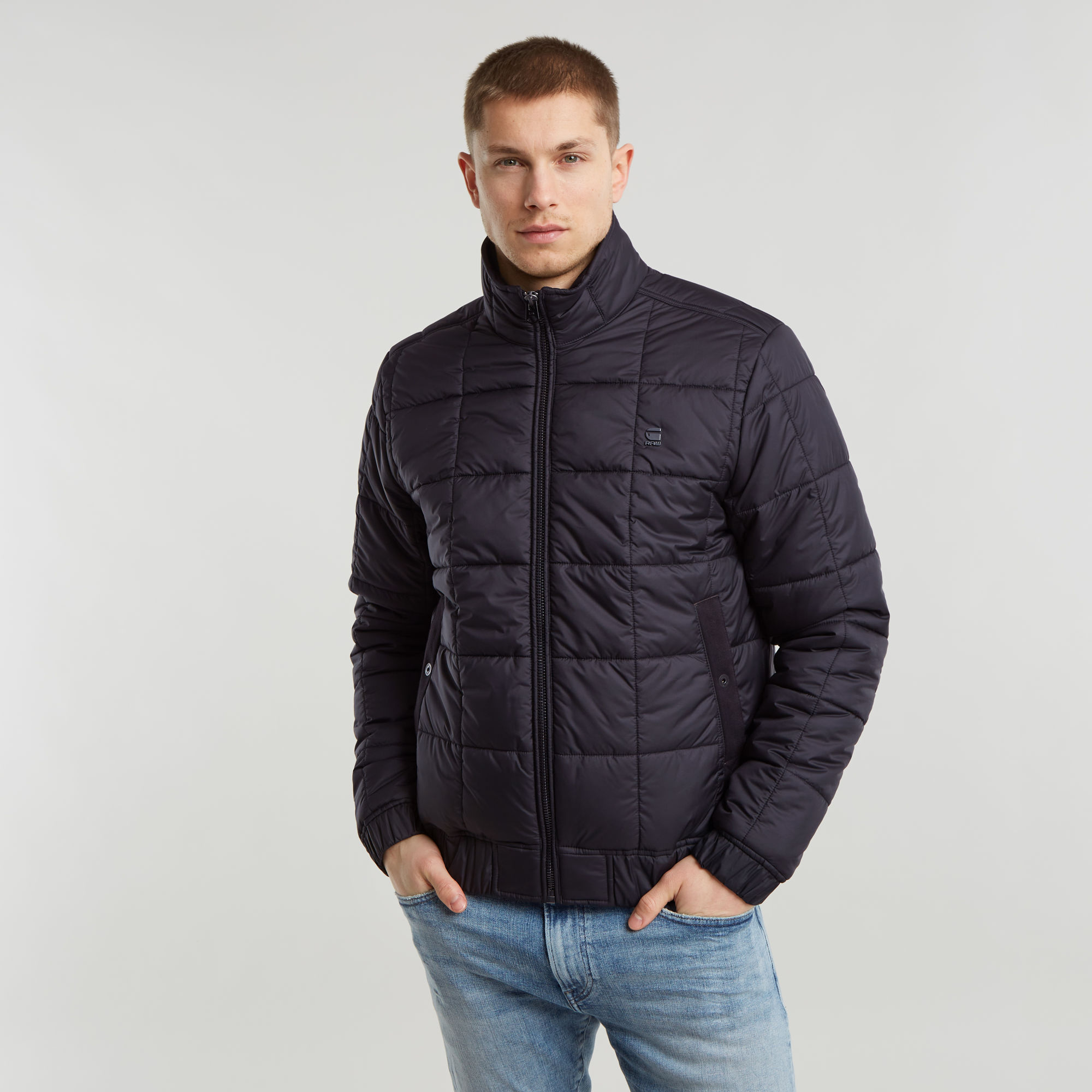 

Meefic Quilted Jacket - Black - Men