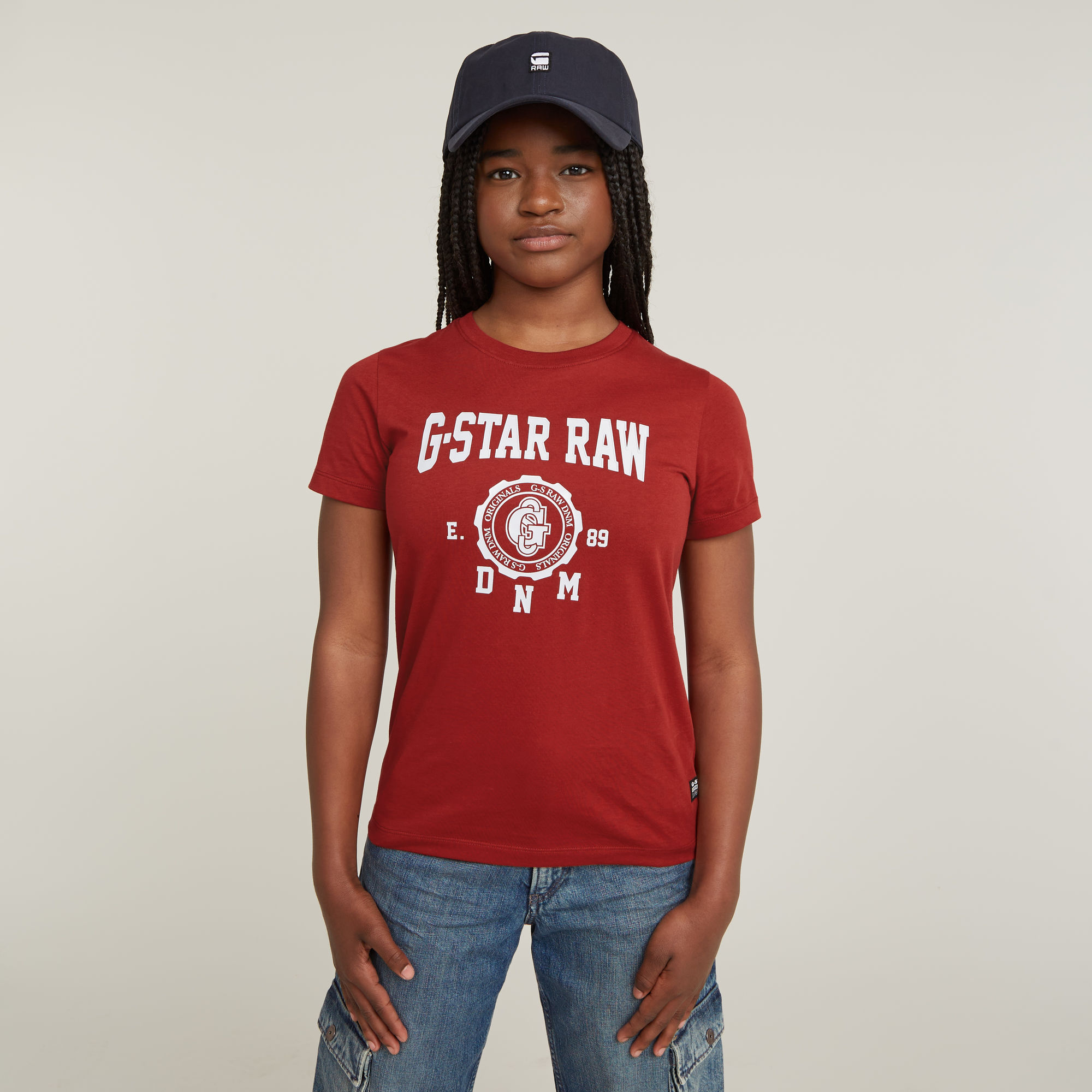 G-Star RAW Kids Top Regular Rood meisjes