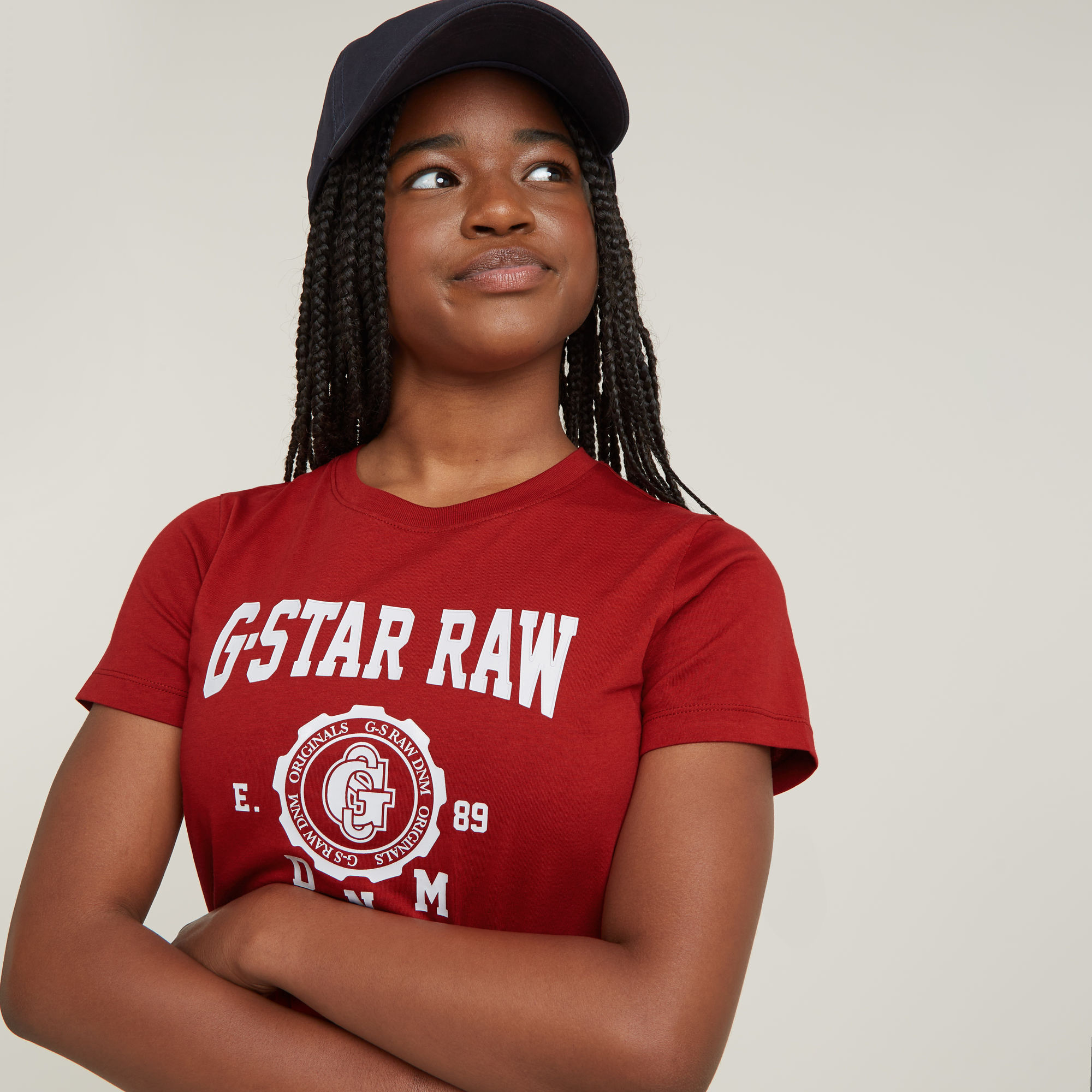 G-Star RAW Meisjes Top Regular Rood meisjes