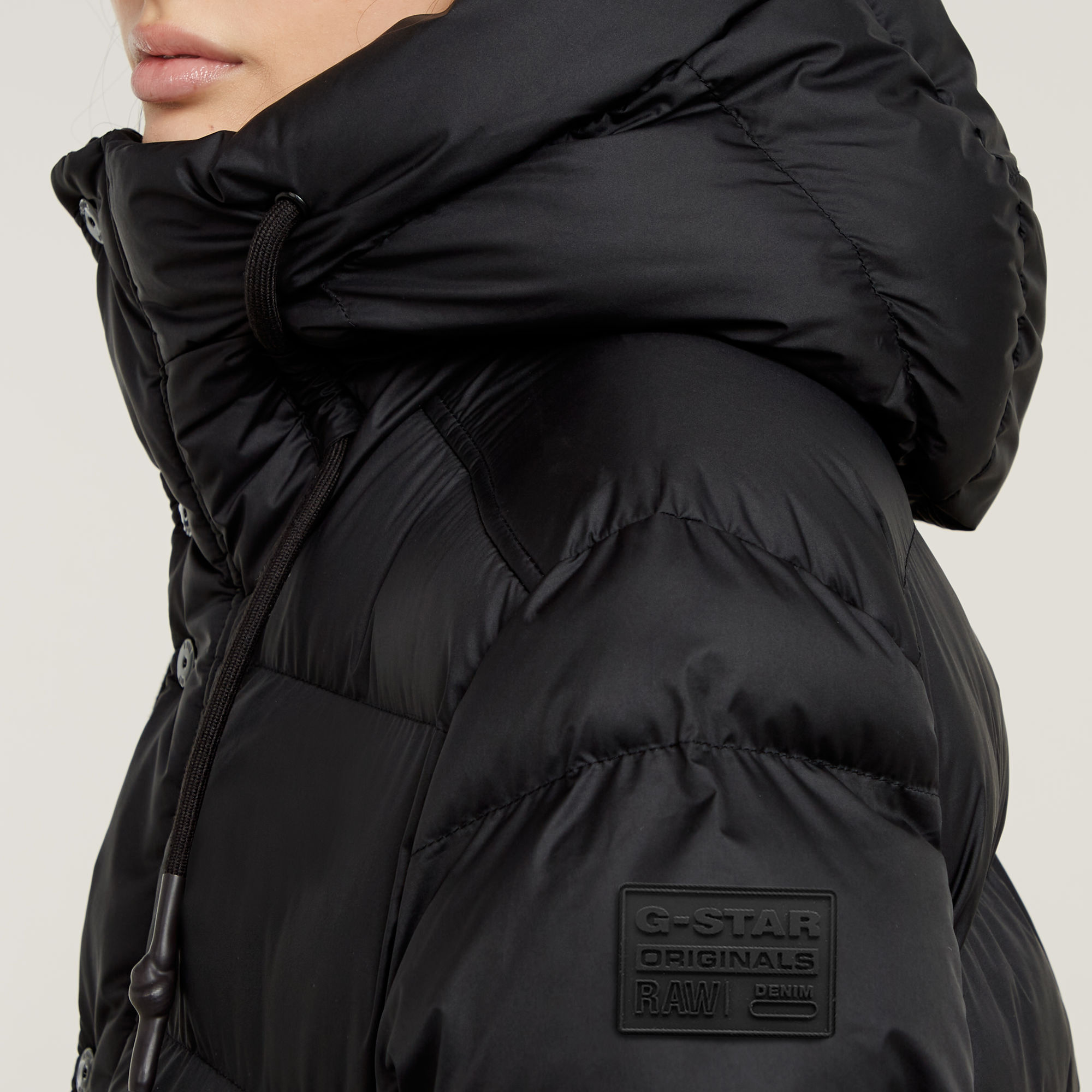 G-Star RAW Whistler Short Puffer Zwart Dames