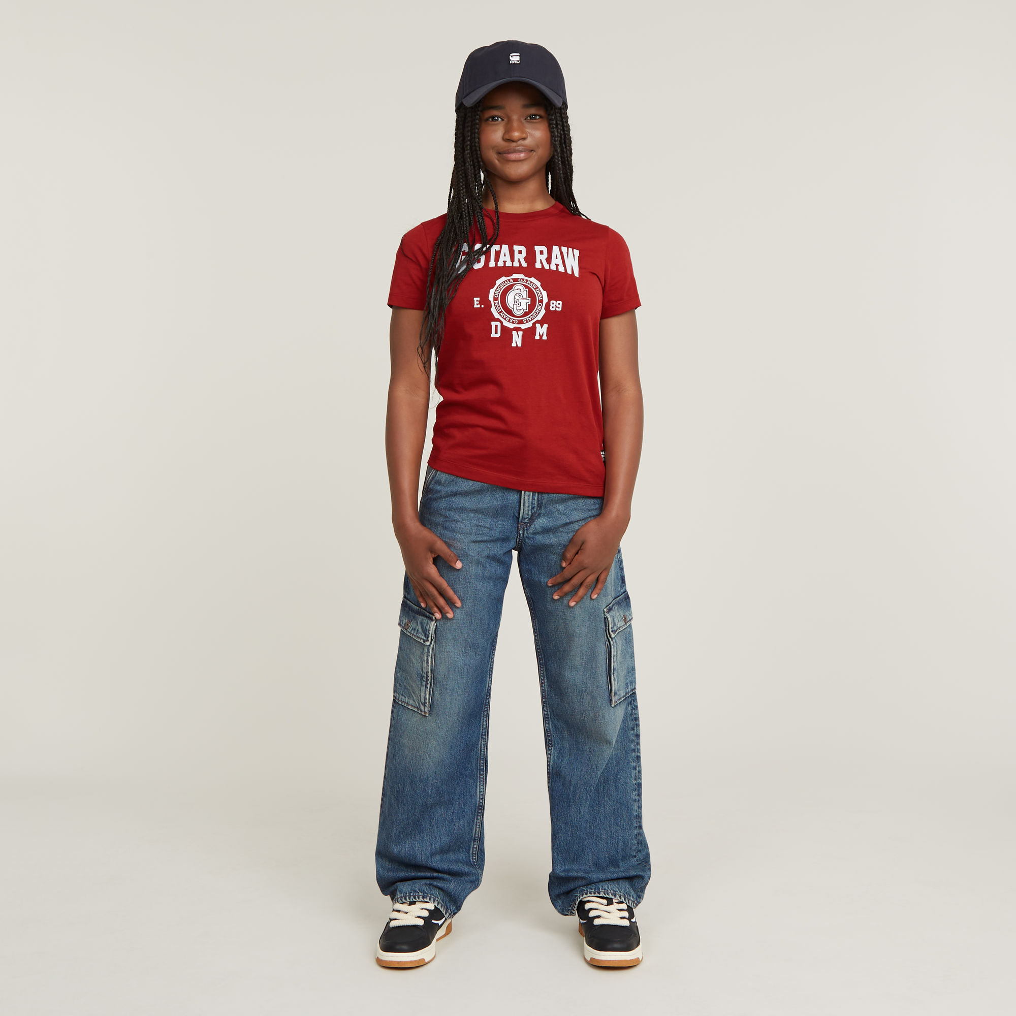 G-Star RAW Meisjes Top Regular Rood meisjes