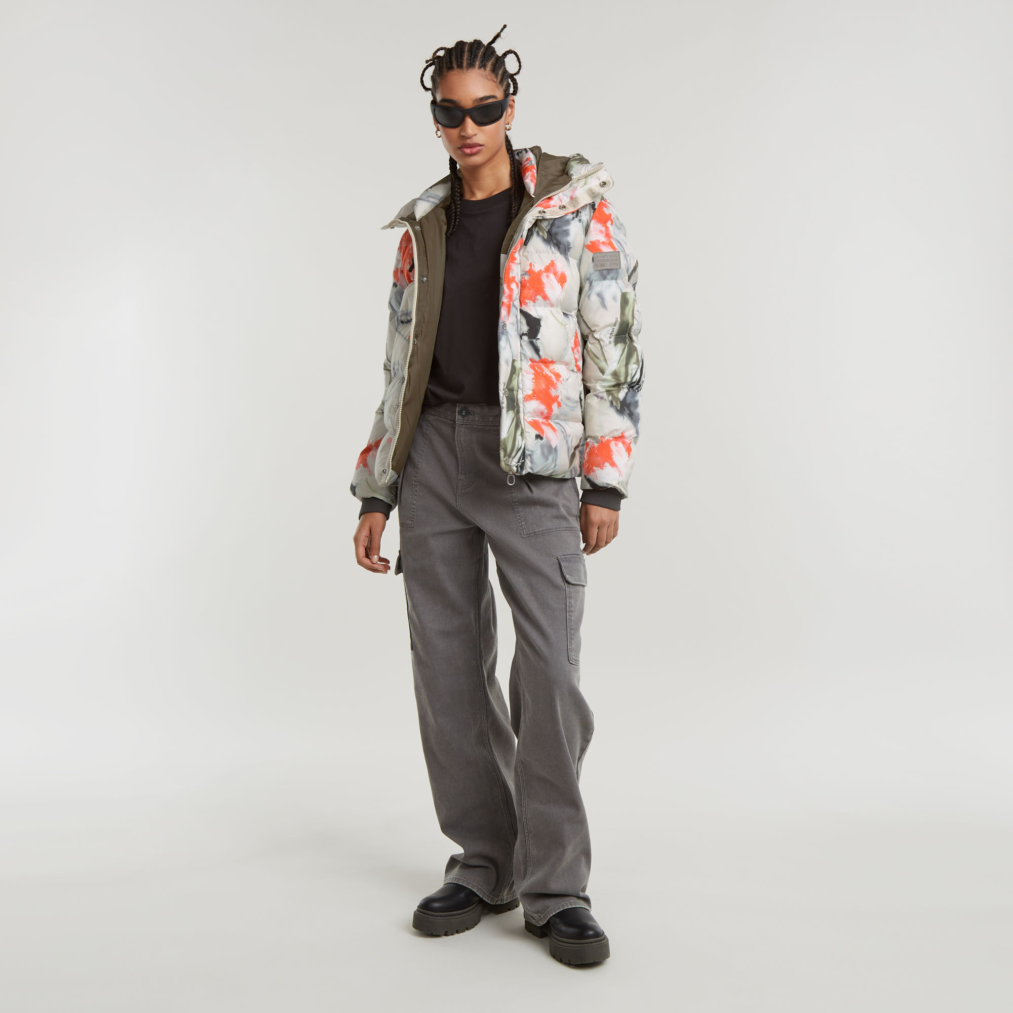 G-Star RAW Whistler Short Puffer Meerkleurig Dames