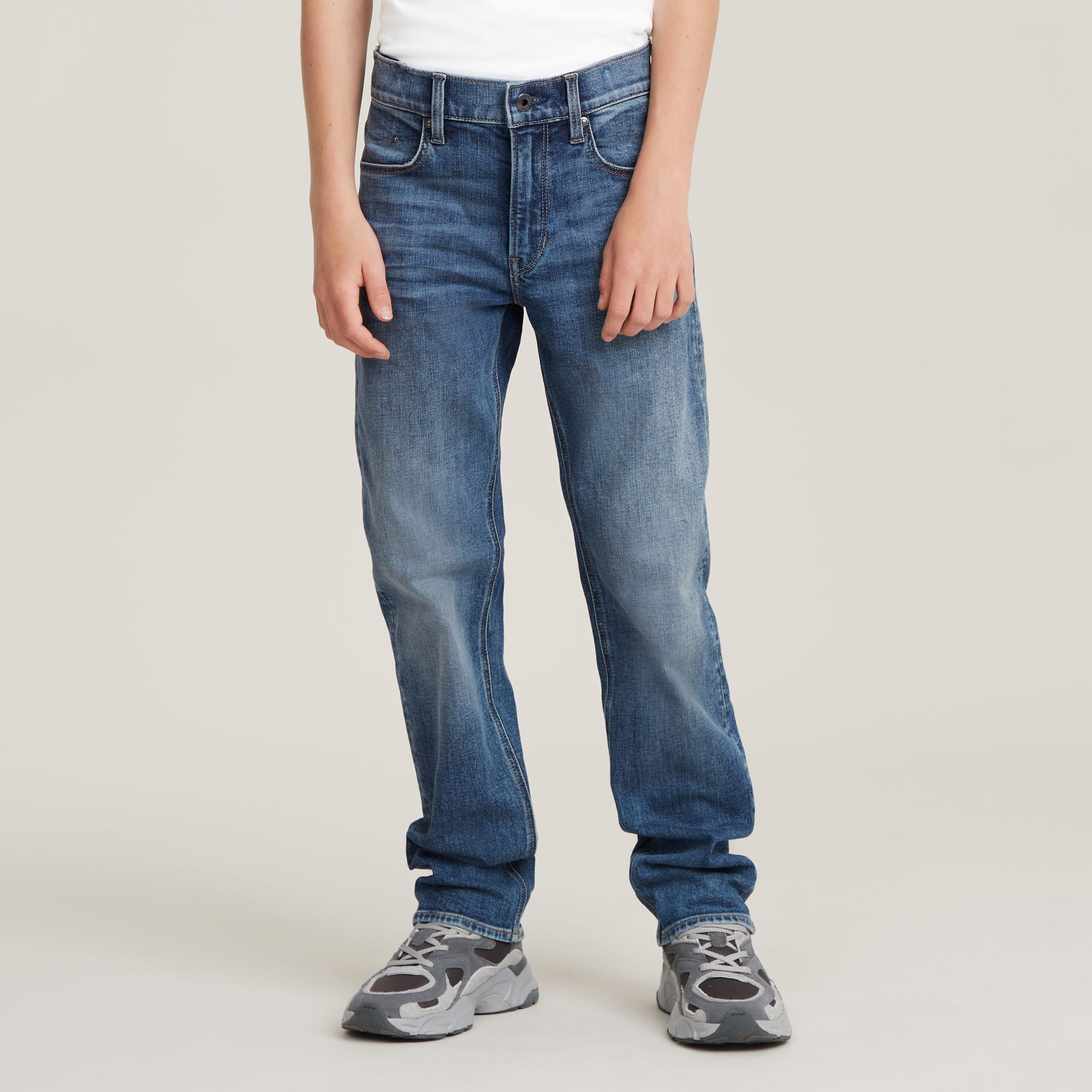 

Boys Premium Mosa Straight Jeans - Medium blue - boys