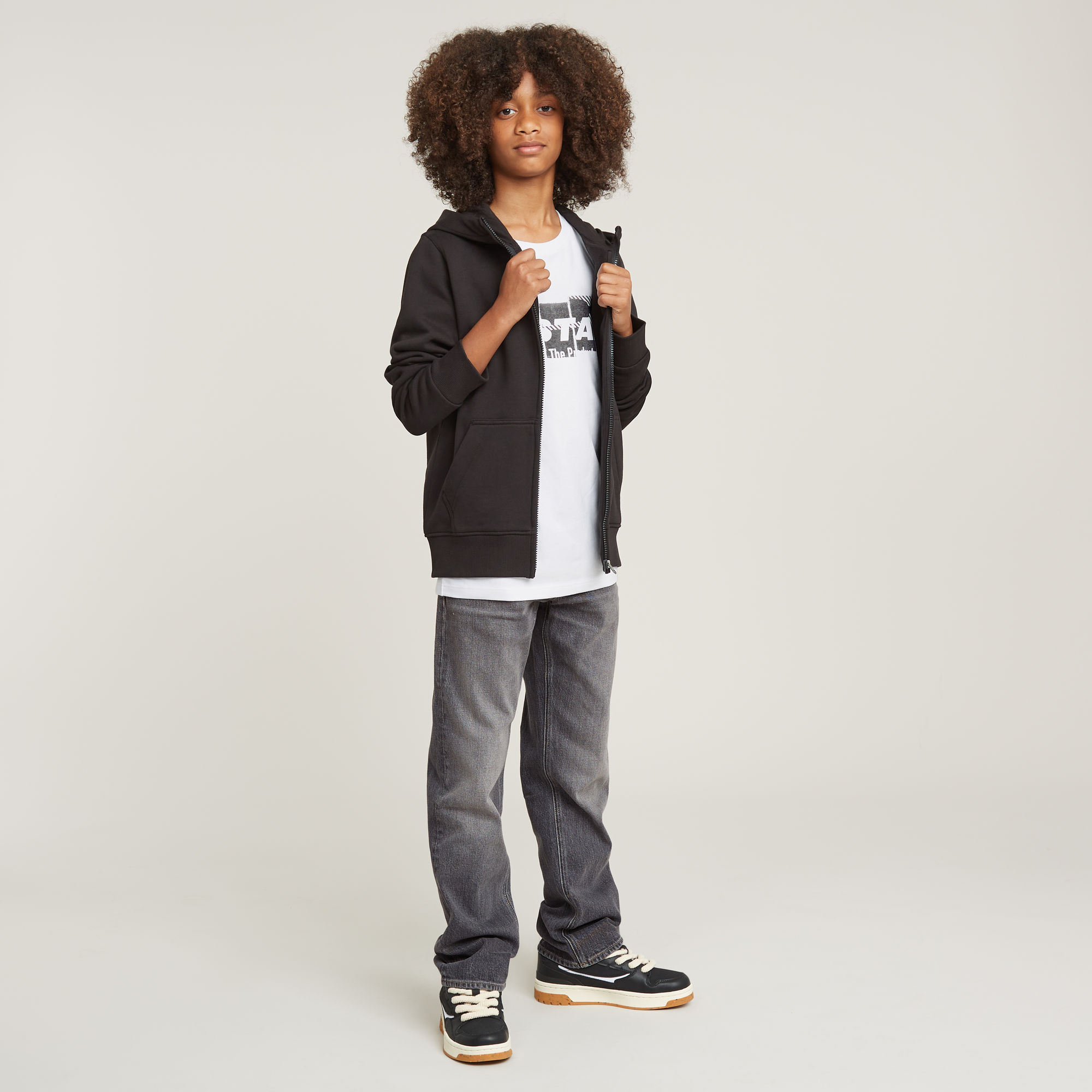 G-Star RAW Jongens T-Shirt Boxy Wit jongens