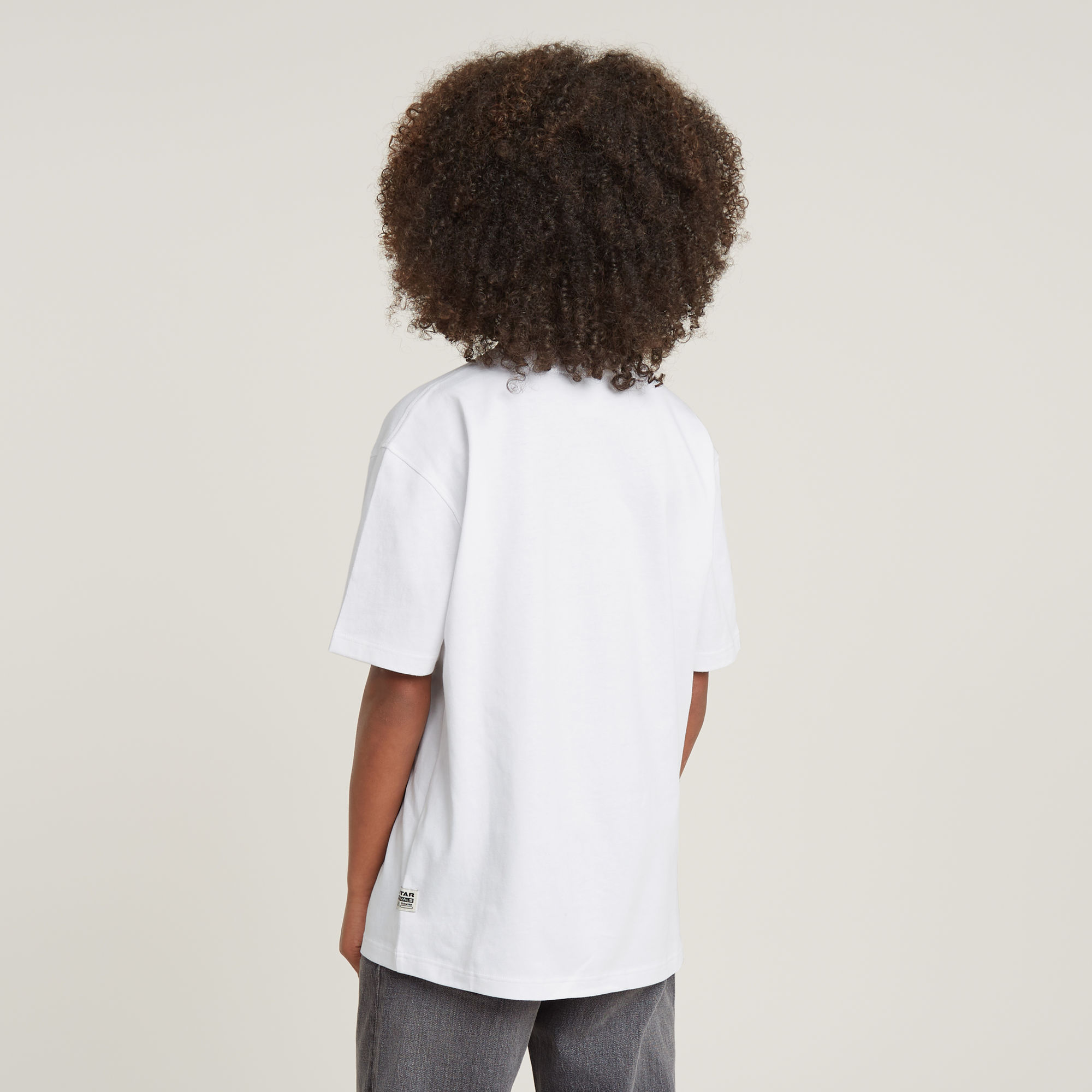 G-Star RAW Jongens T-Shirt Boxy Wit jongens