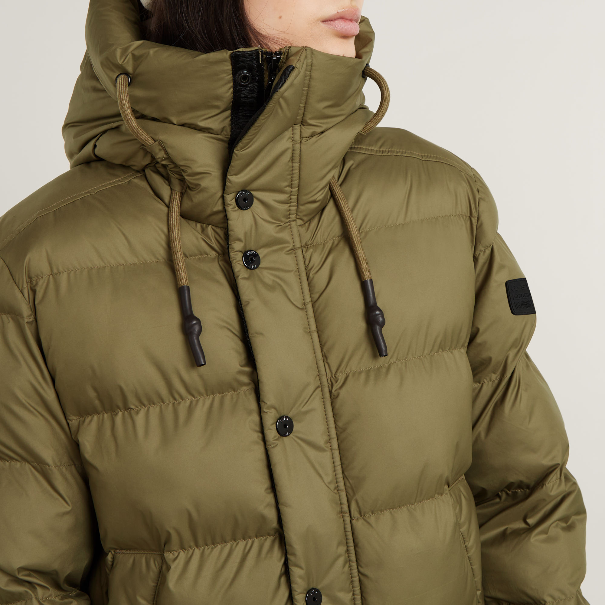 G-Star RAW Whistler Short Puffer Groen Dames