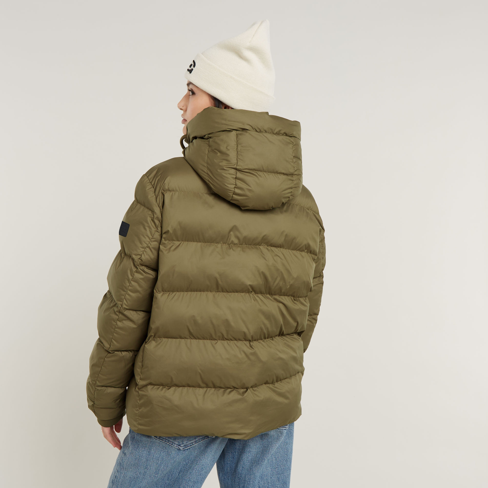 G-Star RAW Whistler Short Puffer Groen Dames