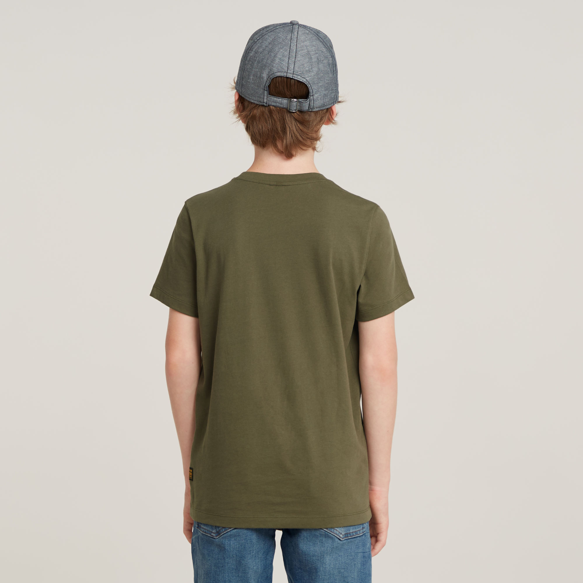 G-Star RAW Jongens T-Shirt Regular Groen jongens