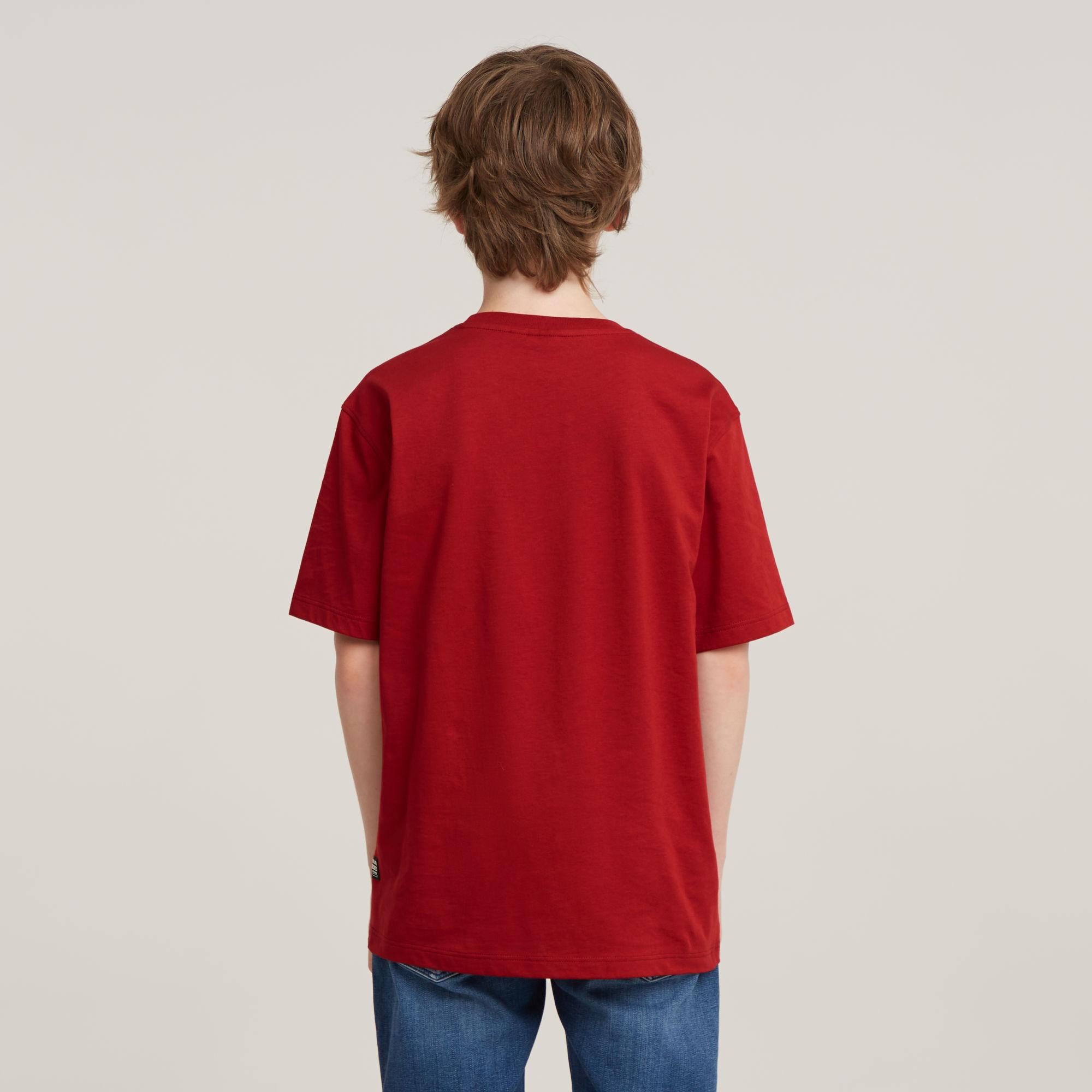 G-Star RAW Jongens T-Shirt Loose Rood jongens