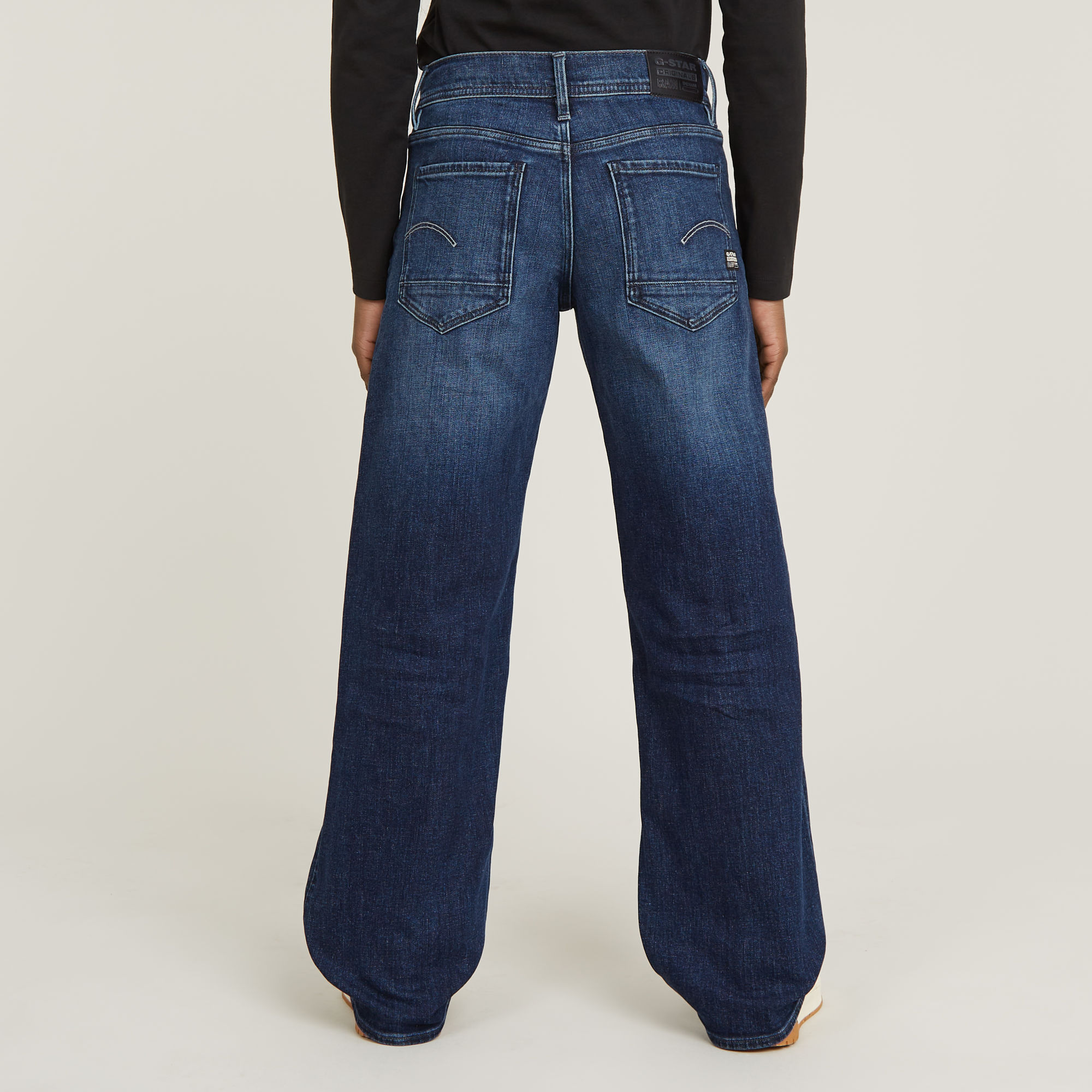 G-Star RAW Meisjes Judee Loose Jeans Donkerblauw meisjes