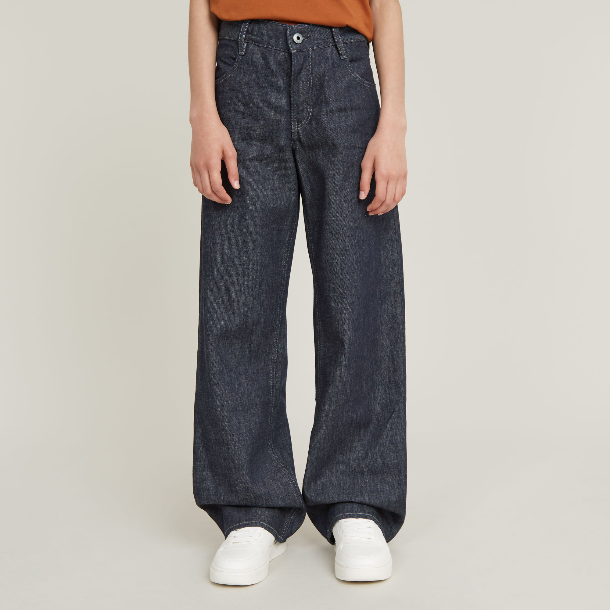 Kids Premium Judee Loose Jeans - Dunkelblau - mädchen