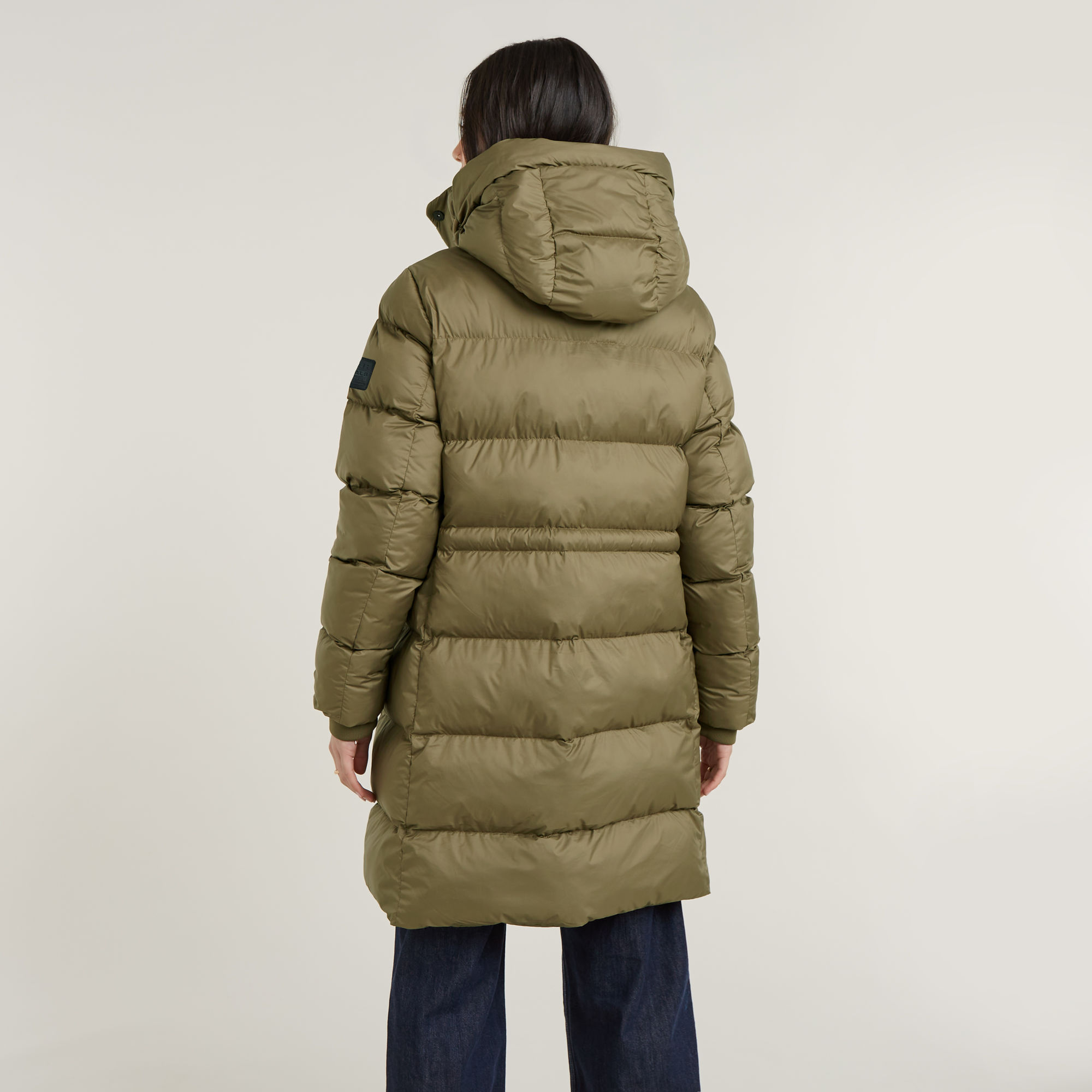 G-Star RAW Whistler Parka Puffer Groen Dames