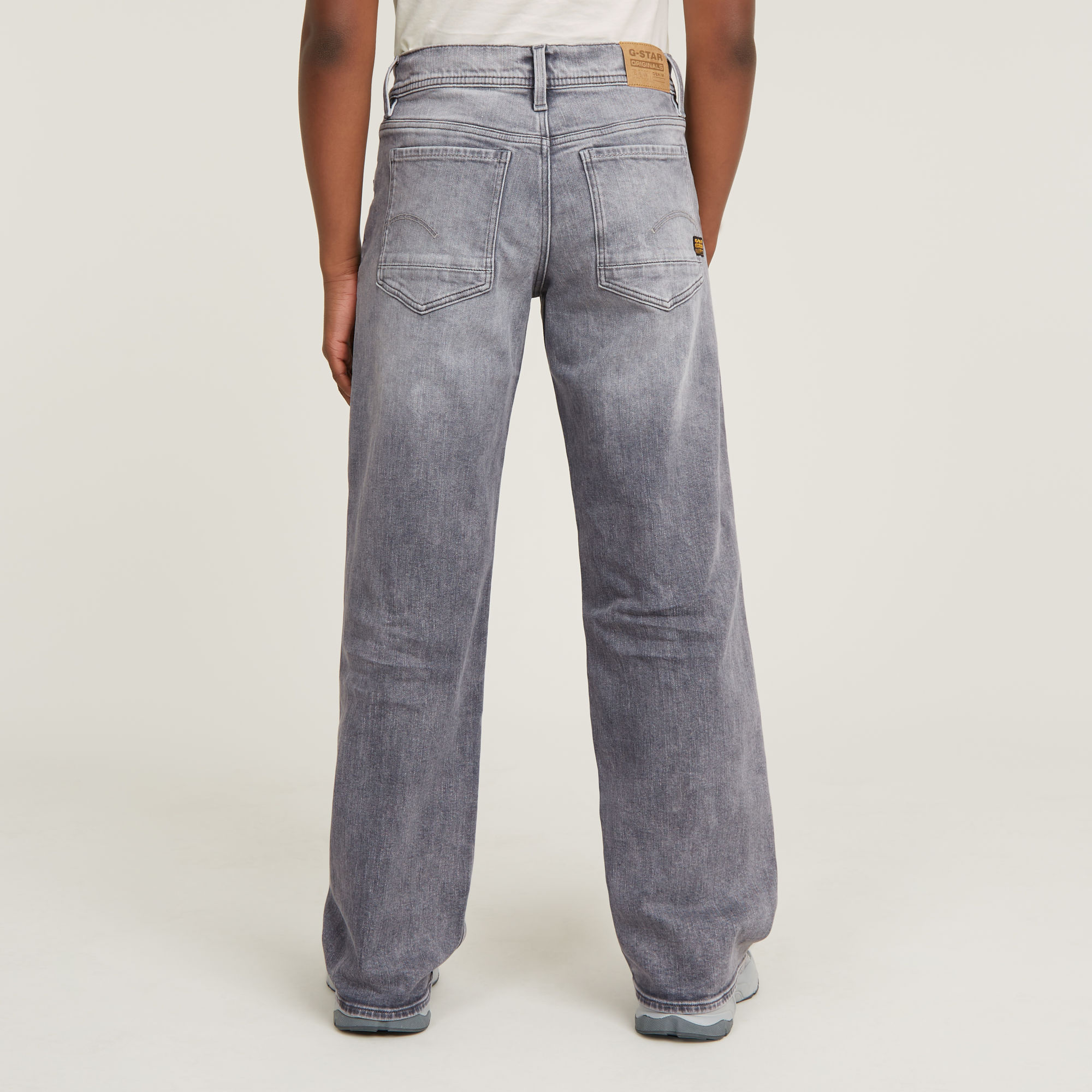G-Star RAW Meisjes Premium Judee Loose Jeans Grijs meisjes