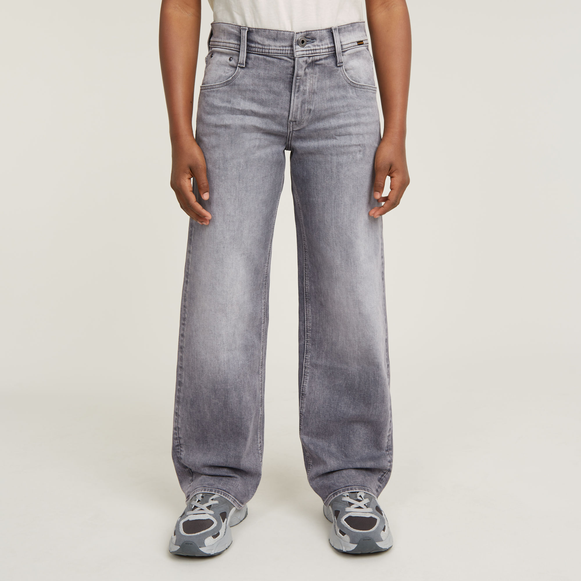 Kids Premium Judee Loose Jeans - Grau - mädchen