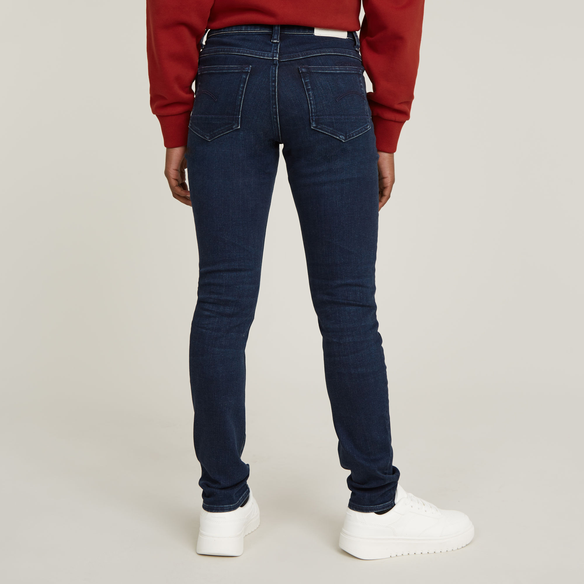 G-Star RAW Meisjes 3301 Skinny Jeans Donkerblauw meisjes