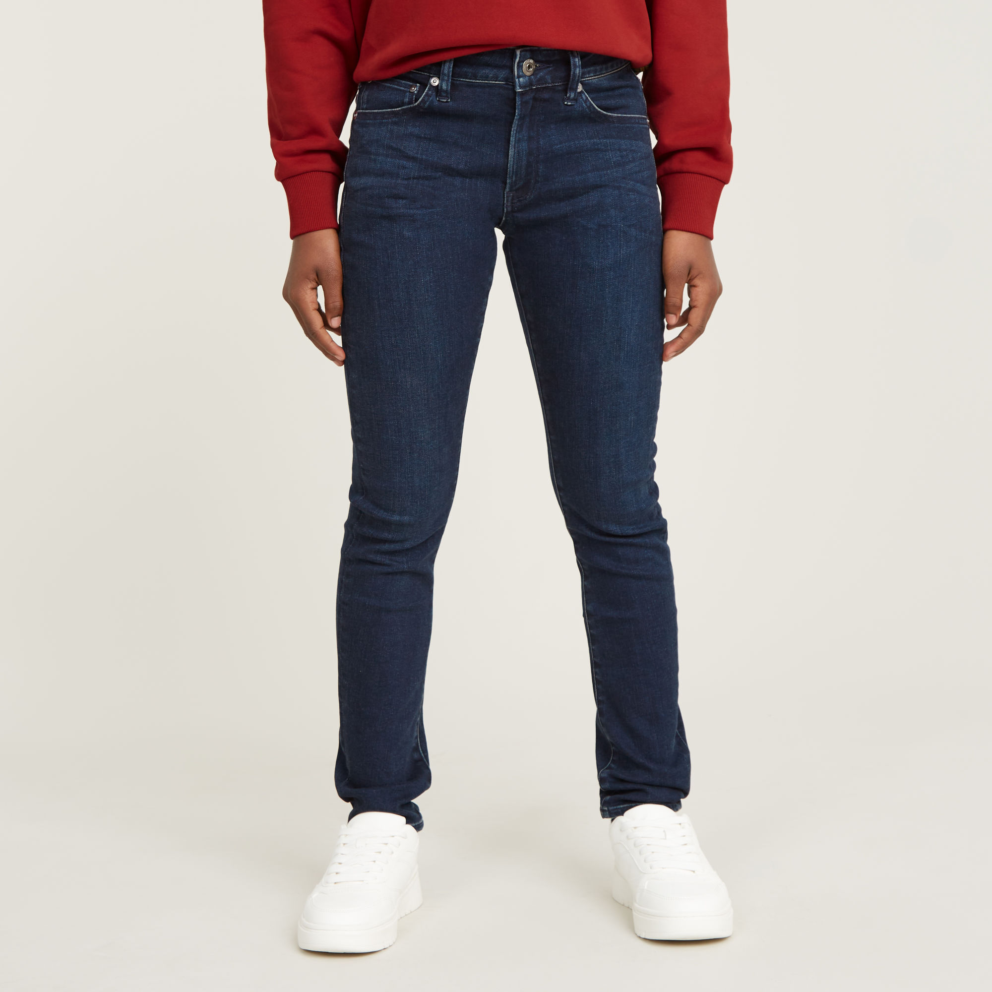 

Meisjes 3301 Skinny Jeans - Donkerblauw - meisjes