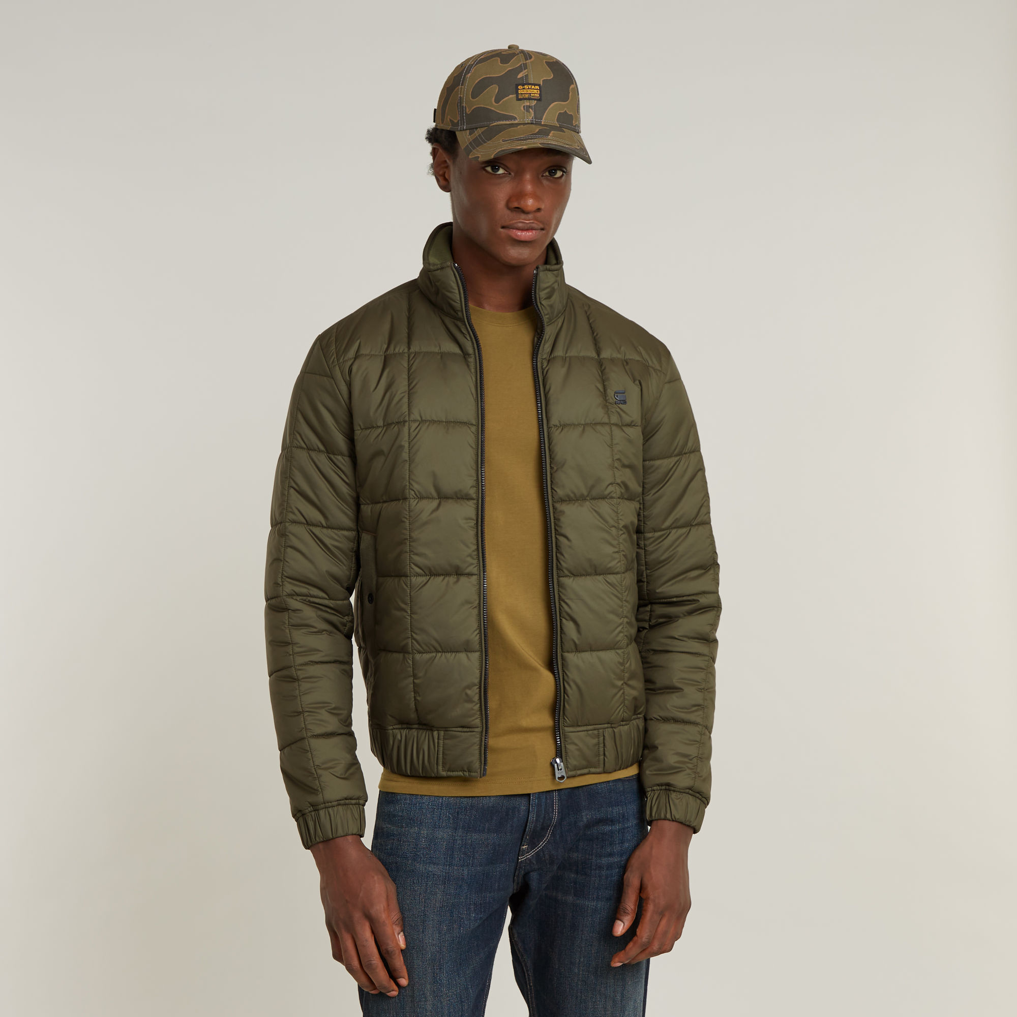 

Meefic Quilted Jacket - Green - Men