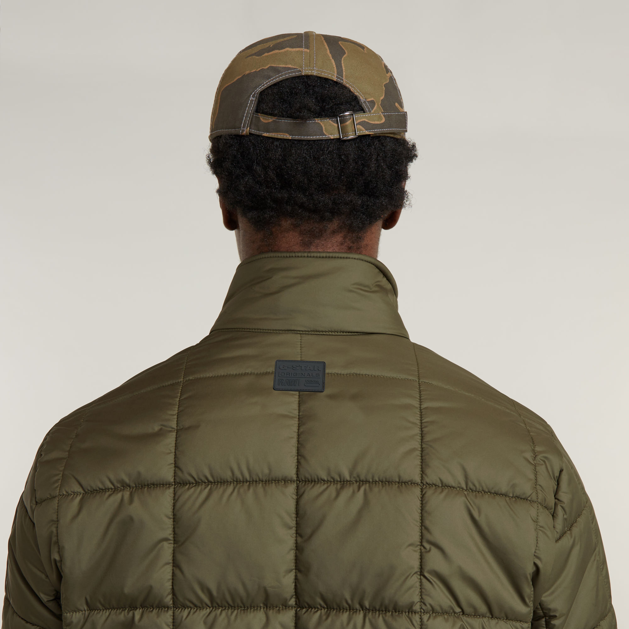 G-Star RAW Meefic Quilted Jack Groen Heren