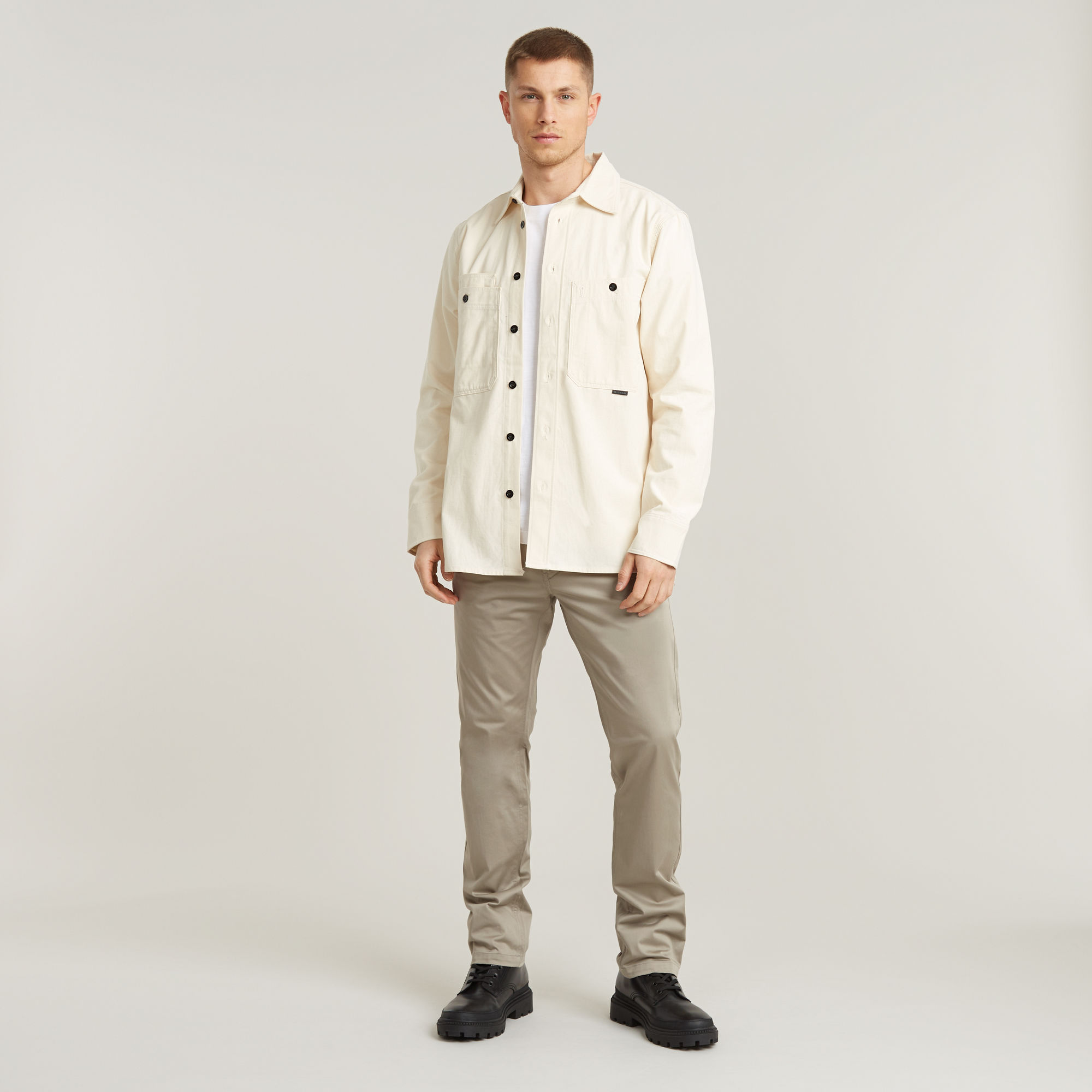 G-Star RAW Mosa Straight Chino Beige Heren
