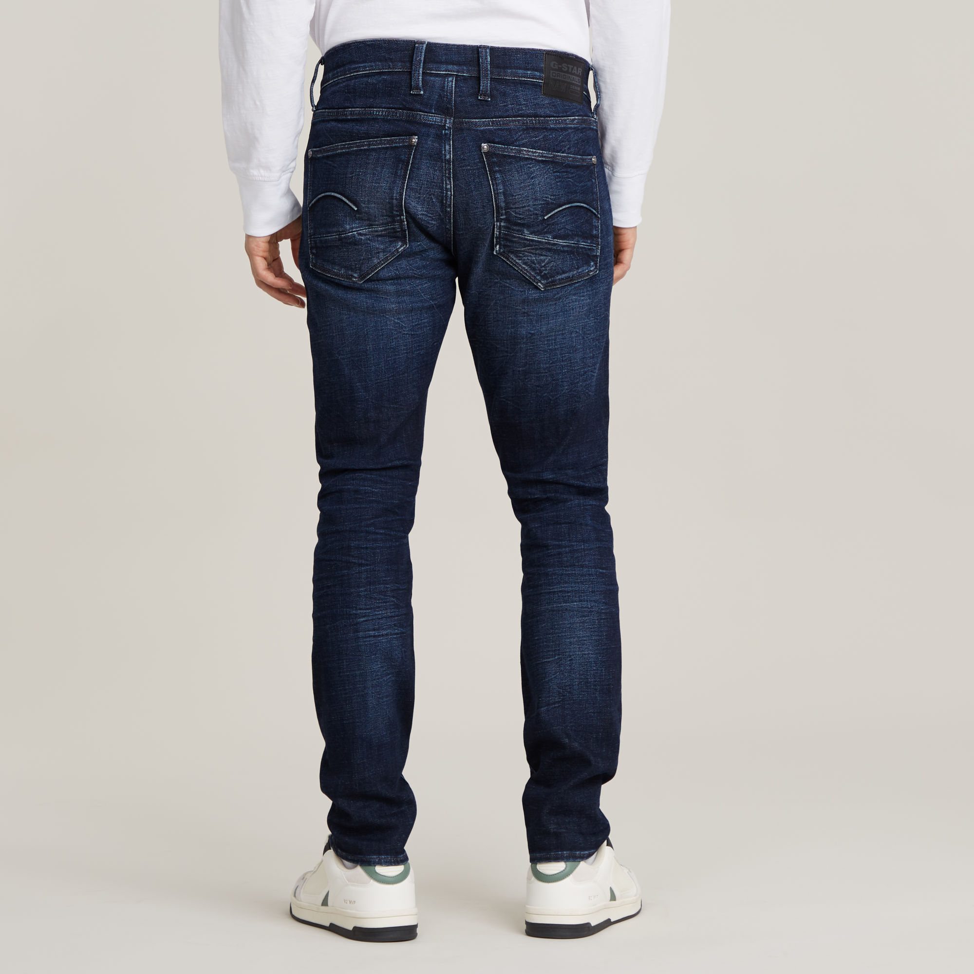 G-Star RAW Revend FWD Skinny Jeans Grijs Heren
