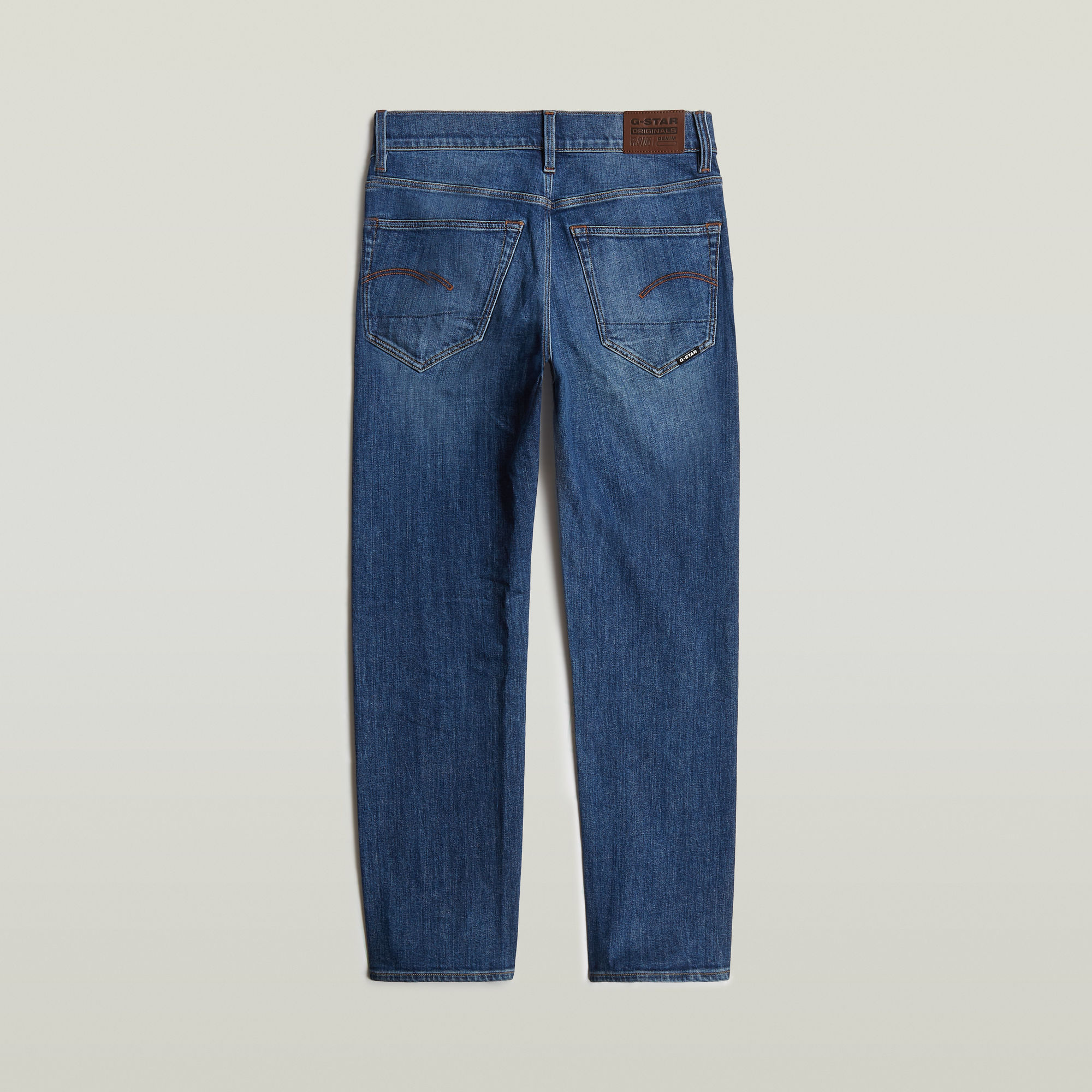 G-Star RAW Jongens 3301 Straight Jeans Midden blauw jongens